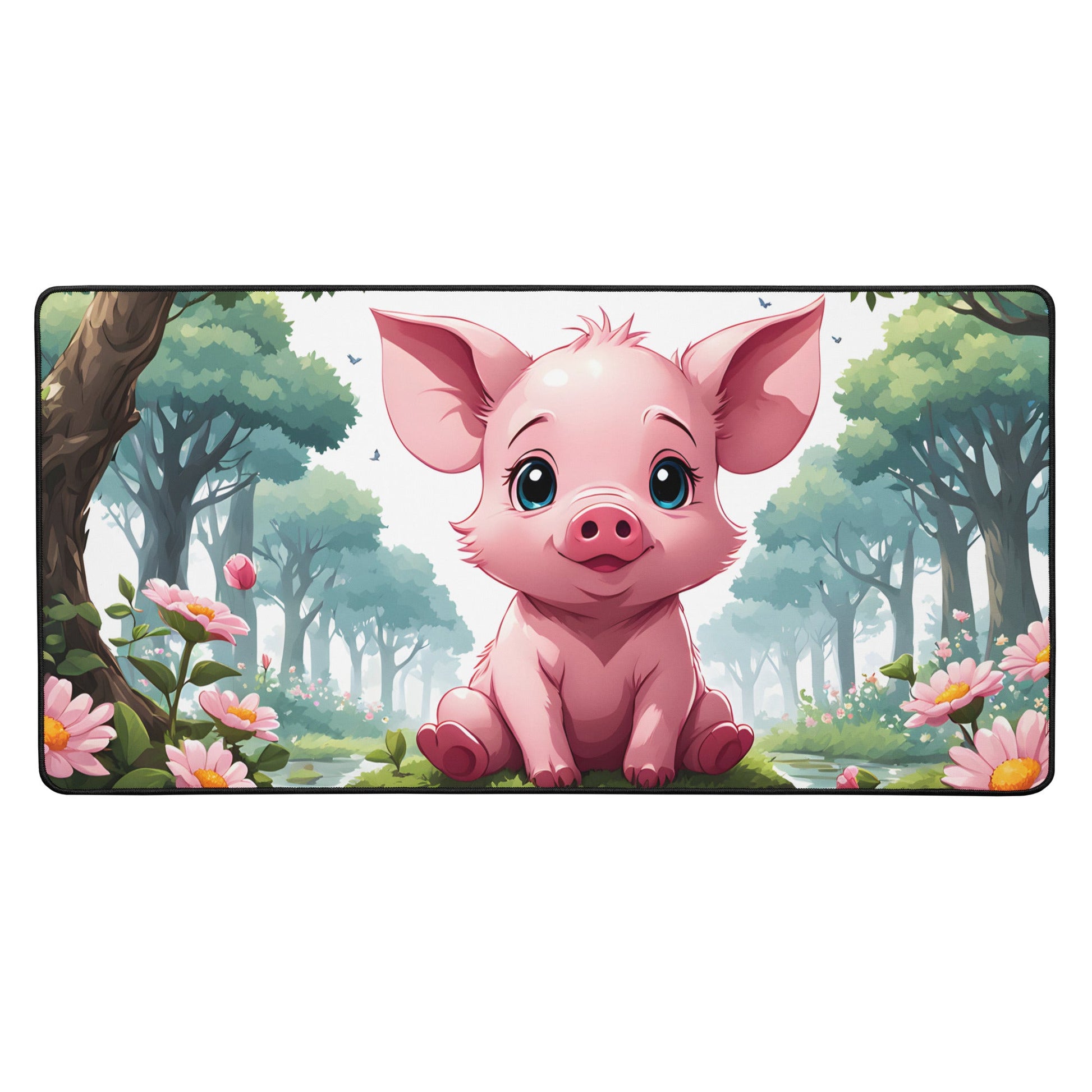 Anime Pig Desk Mat - Mouse Pads - Discovery Co.