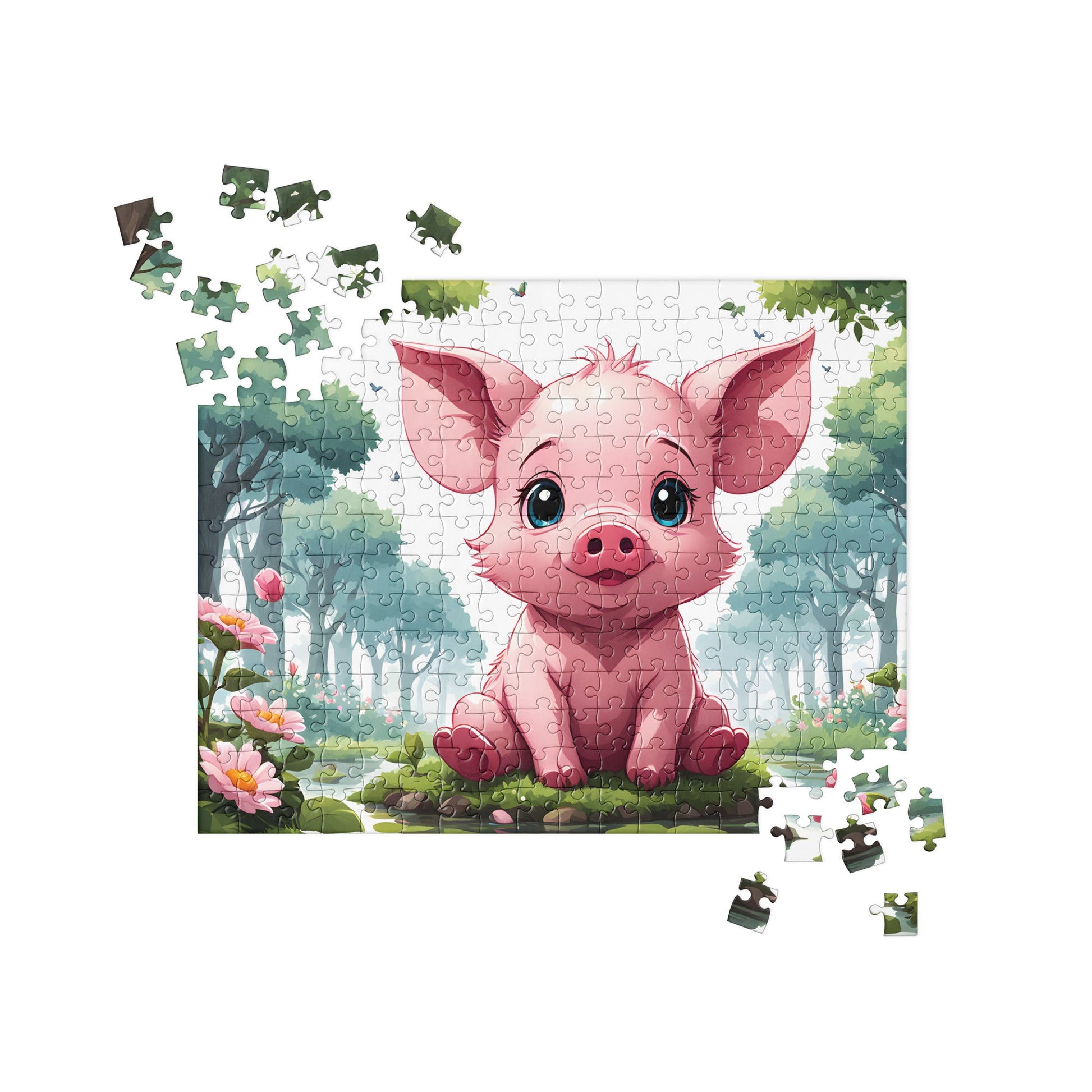 Anime Pig Jigsaw Puzzle - Puzzle - Discovery Co.