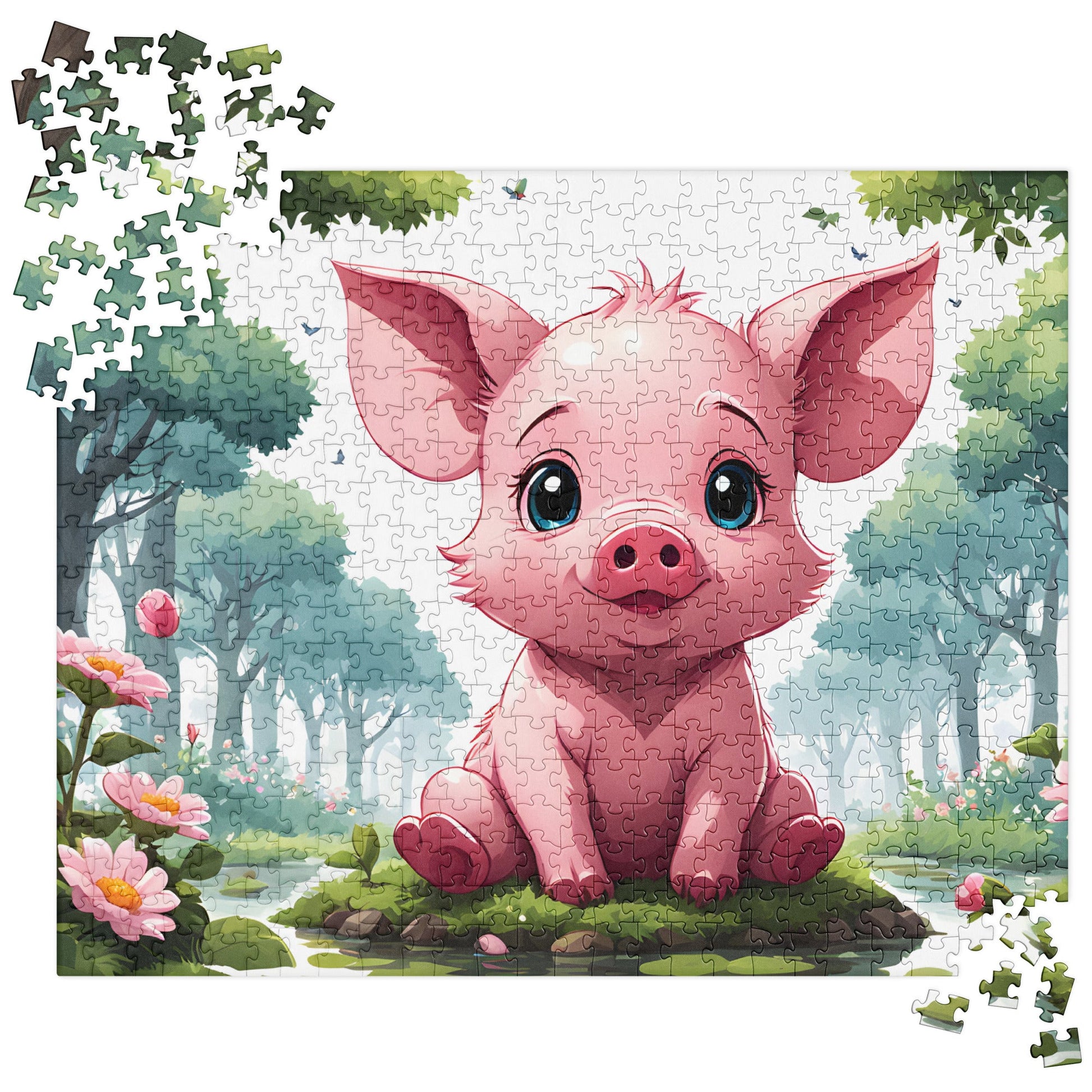 Anime Pig Jigsaw Puzzle - Puzzle - Discovery Co.
