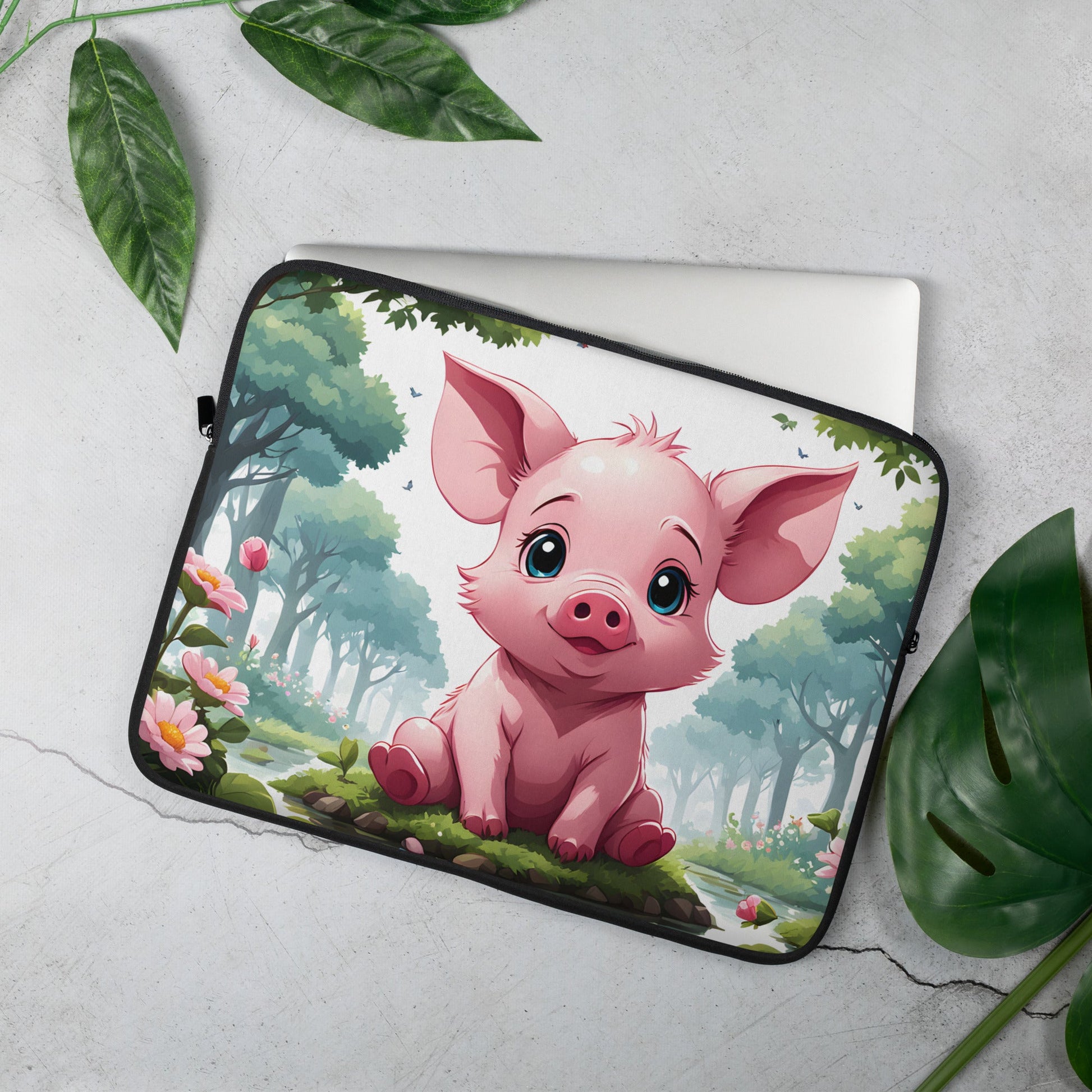 Anime Pig Laptop Sleeve - Laptop Cases - Discovery Co.