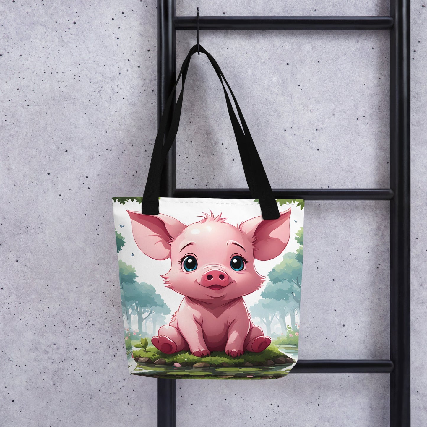 Anime Pig Tote Bag - Tote Bags - Discovery Co.