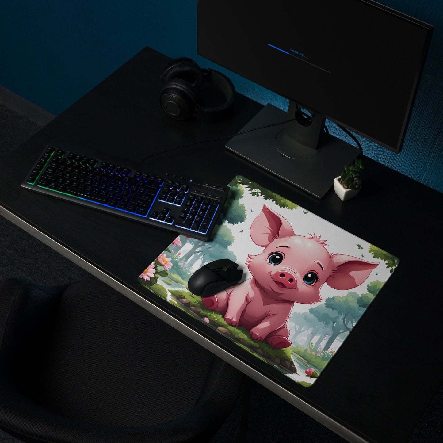 Anime Piglet Gaming Mouse Pad - Mouse Pads - Discovery Co.