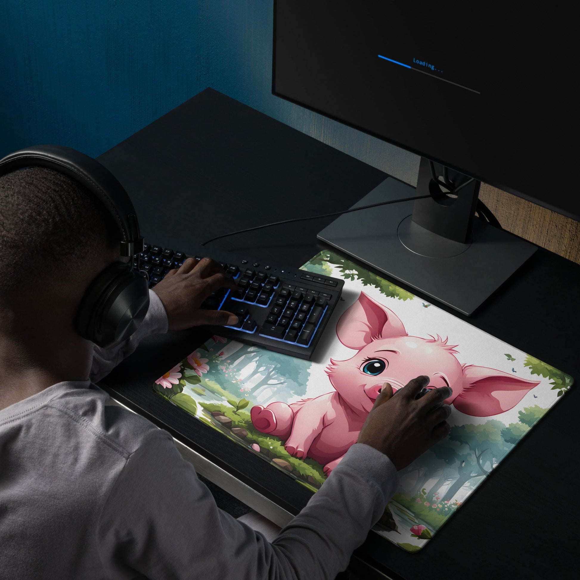 Anime Piglet Gaming Mouse Pad - Mouse Pads - Discovery Co.