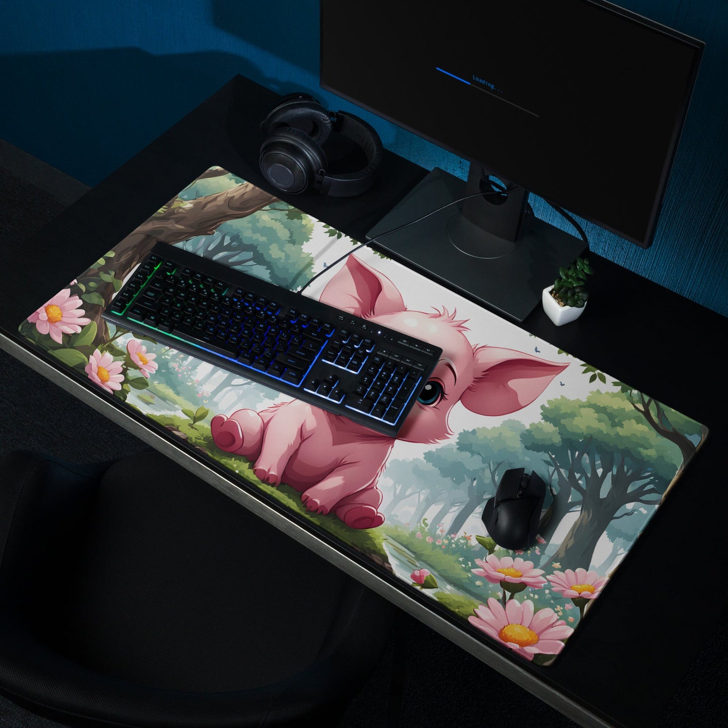 Anime Piglet Gaming Mouse Pad - Mouse Pads - Discovery Co.