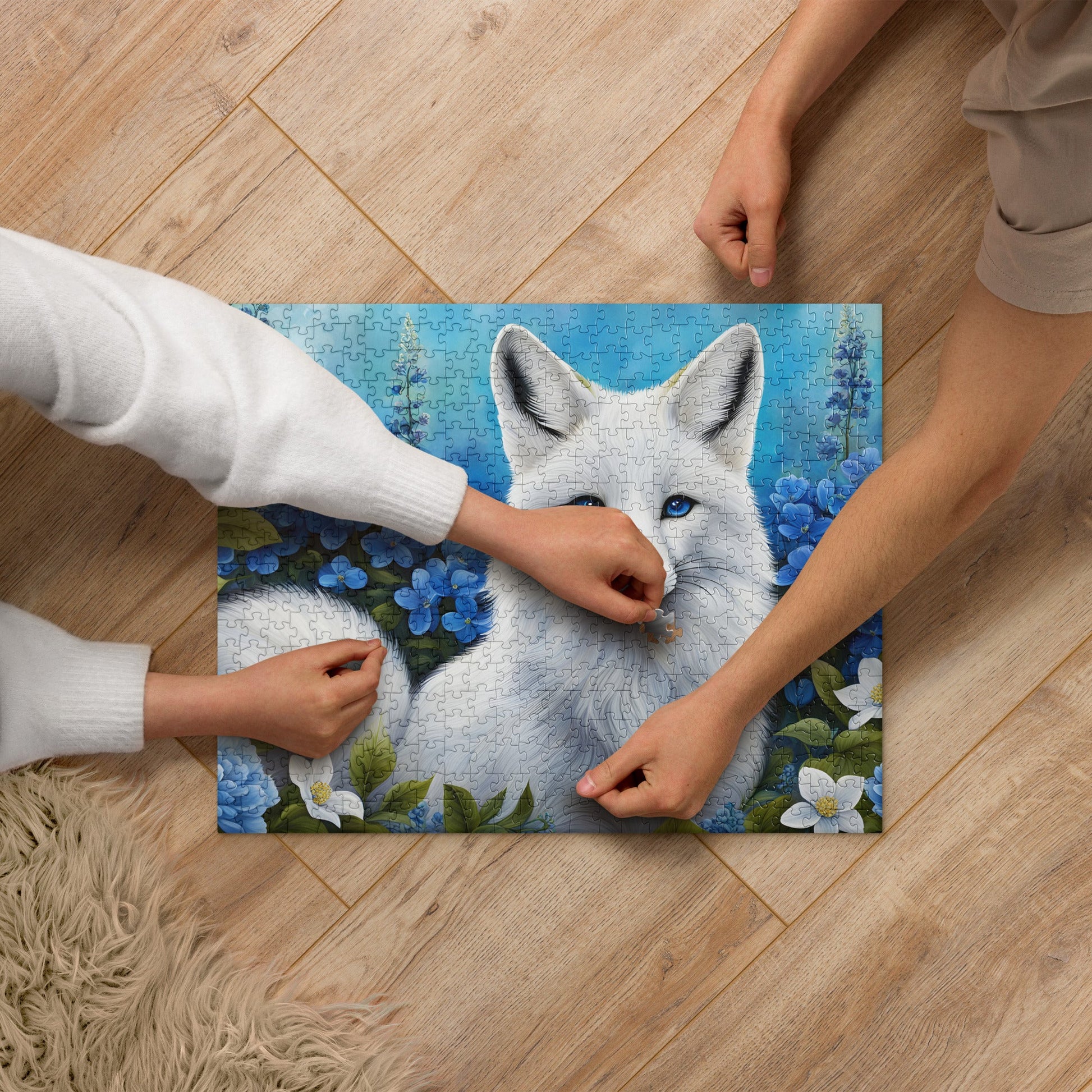 Arctic Fox Jigsaw Puzzle - Puzzle - Discovery Co.