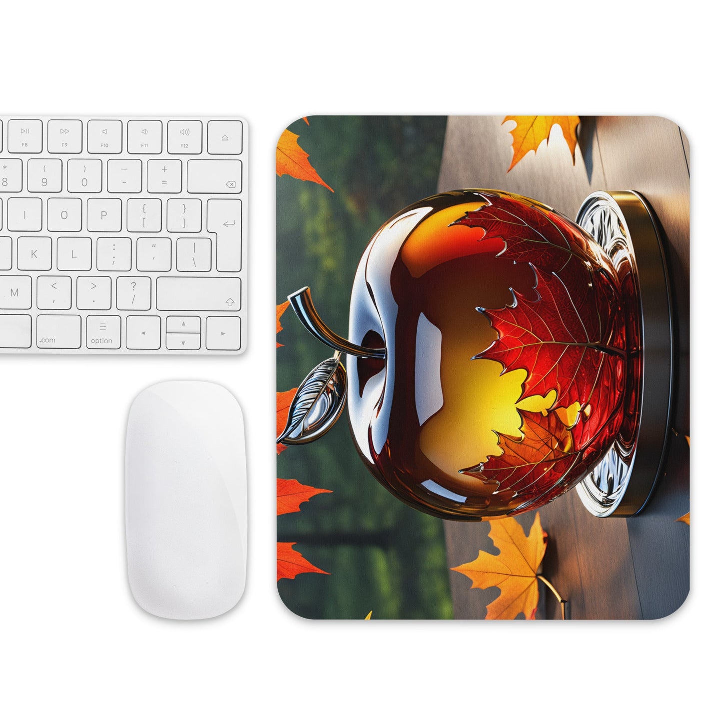 Autumn Apple Mouse Pad - Mouse Pads - Discovery Co.