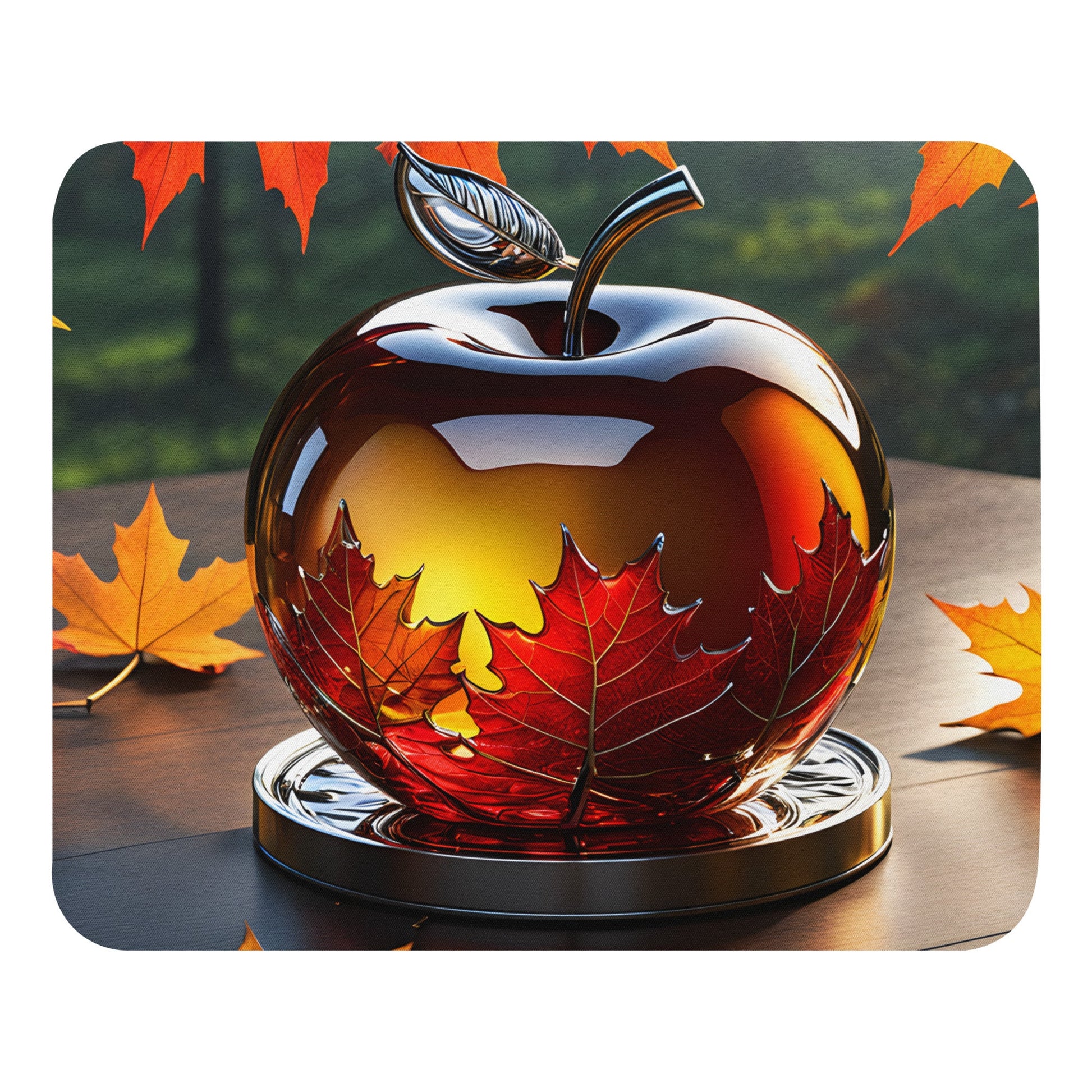 Autumn Apple Mouse Pad - Mouse Pads - Discovery Co.