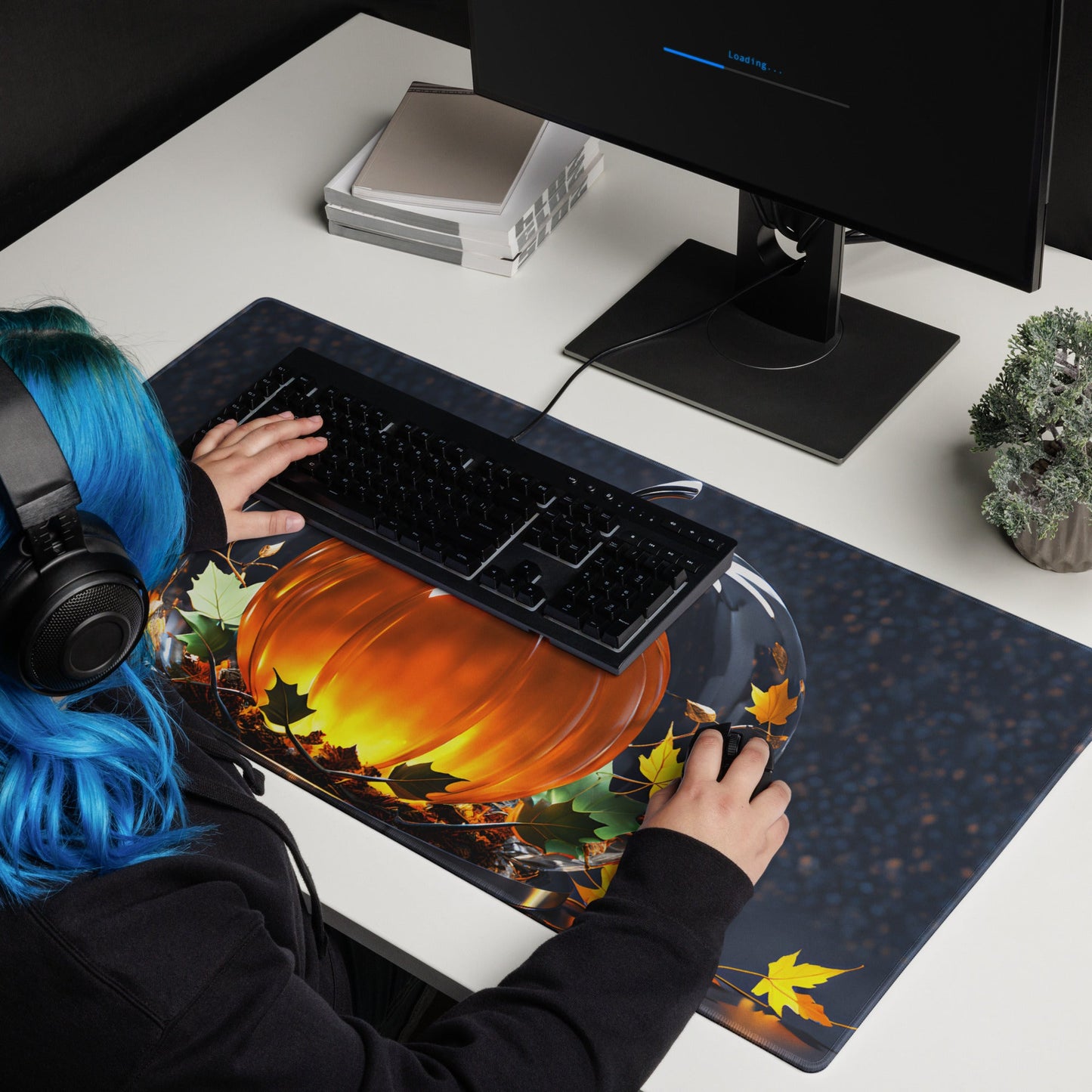 Autumn Pumpkin Gaming Mouse Pad - Mouse Pads - Discovery Co.