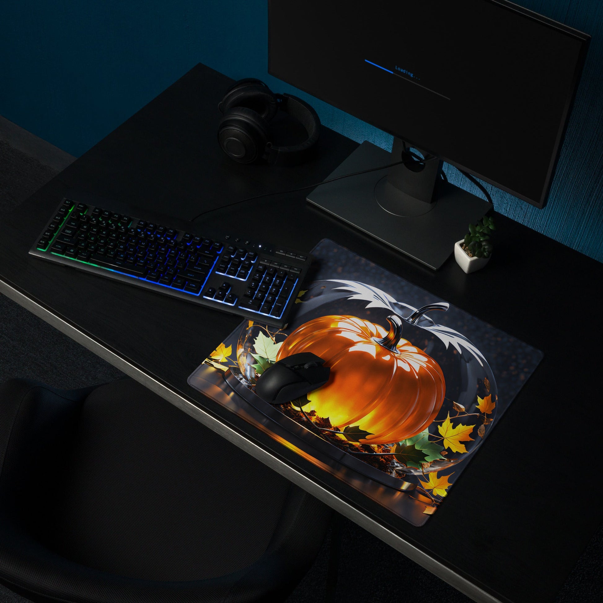 Autumn Pumpkin Gaming Mouse Pad - Mouse Pads - Discovery Co.