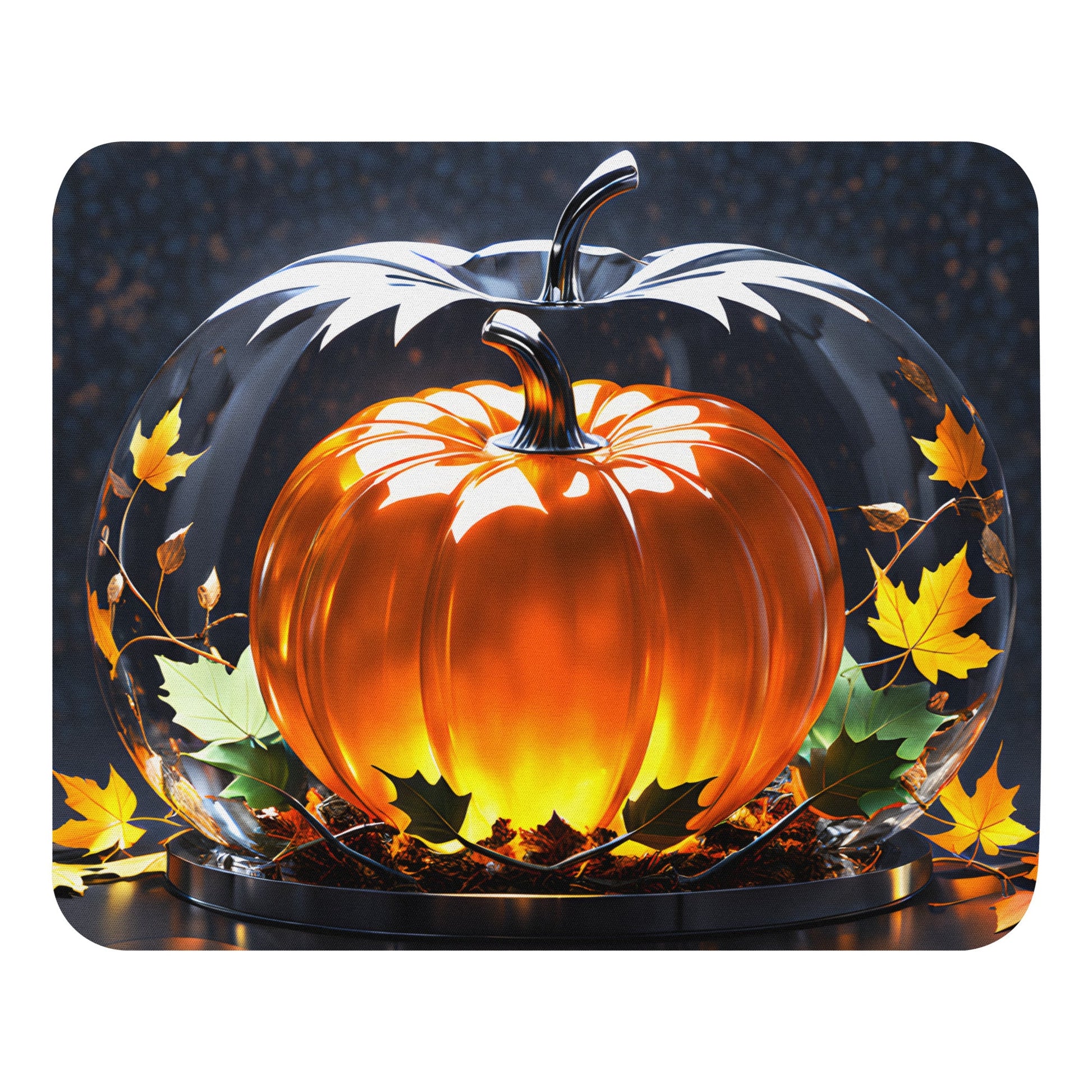 Autumn Pumpkin Mouse Pad - Mouse Pads - Discovery Co.