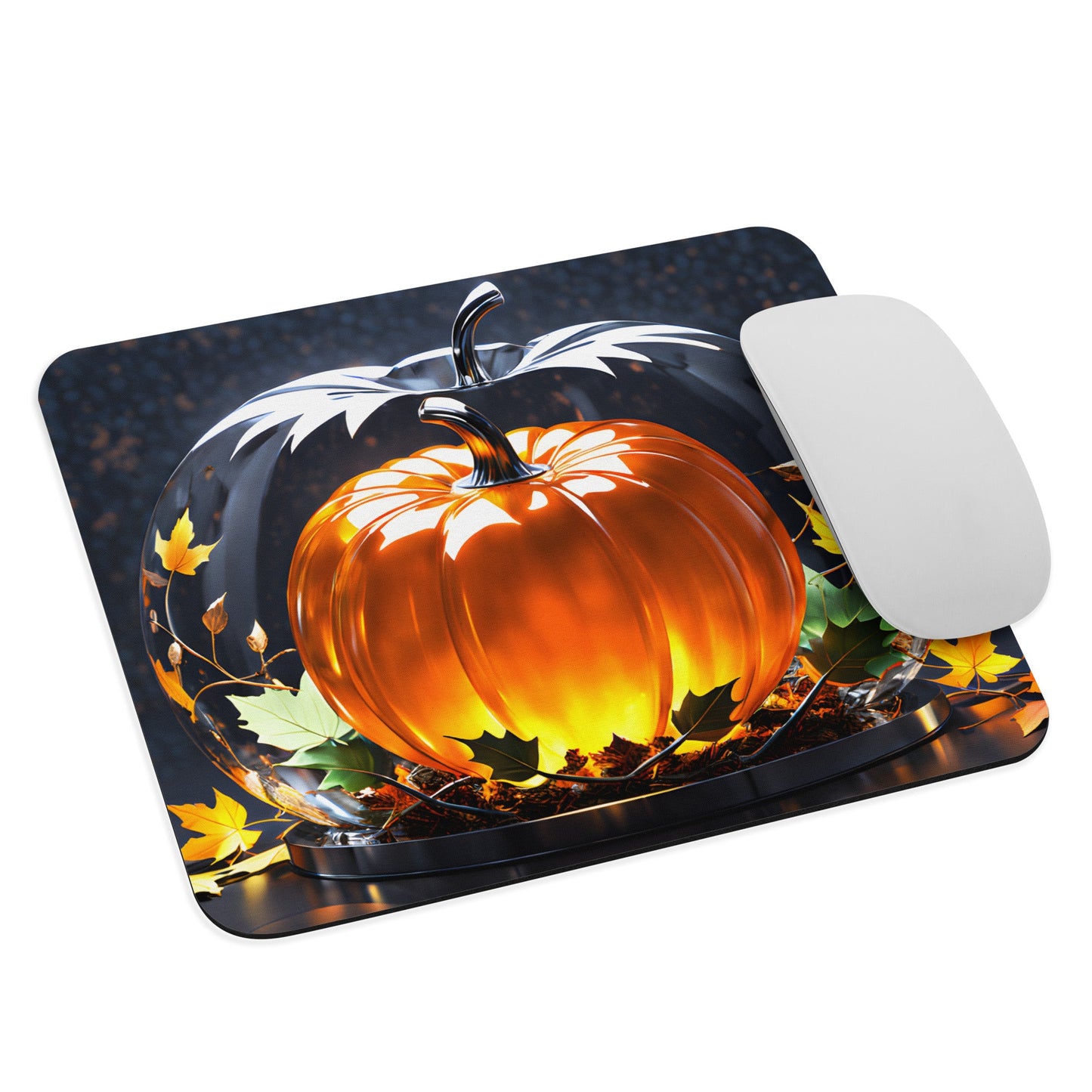 Autumn Pumpkin Mouse Pad - Mouse Pads - Discovery Co.