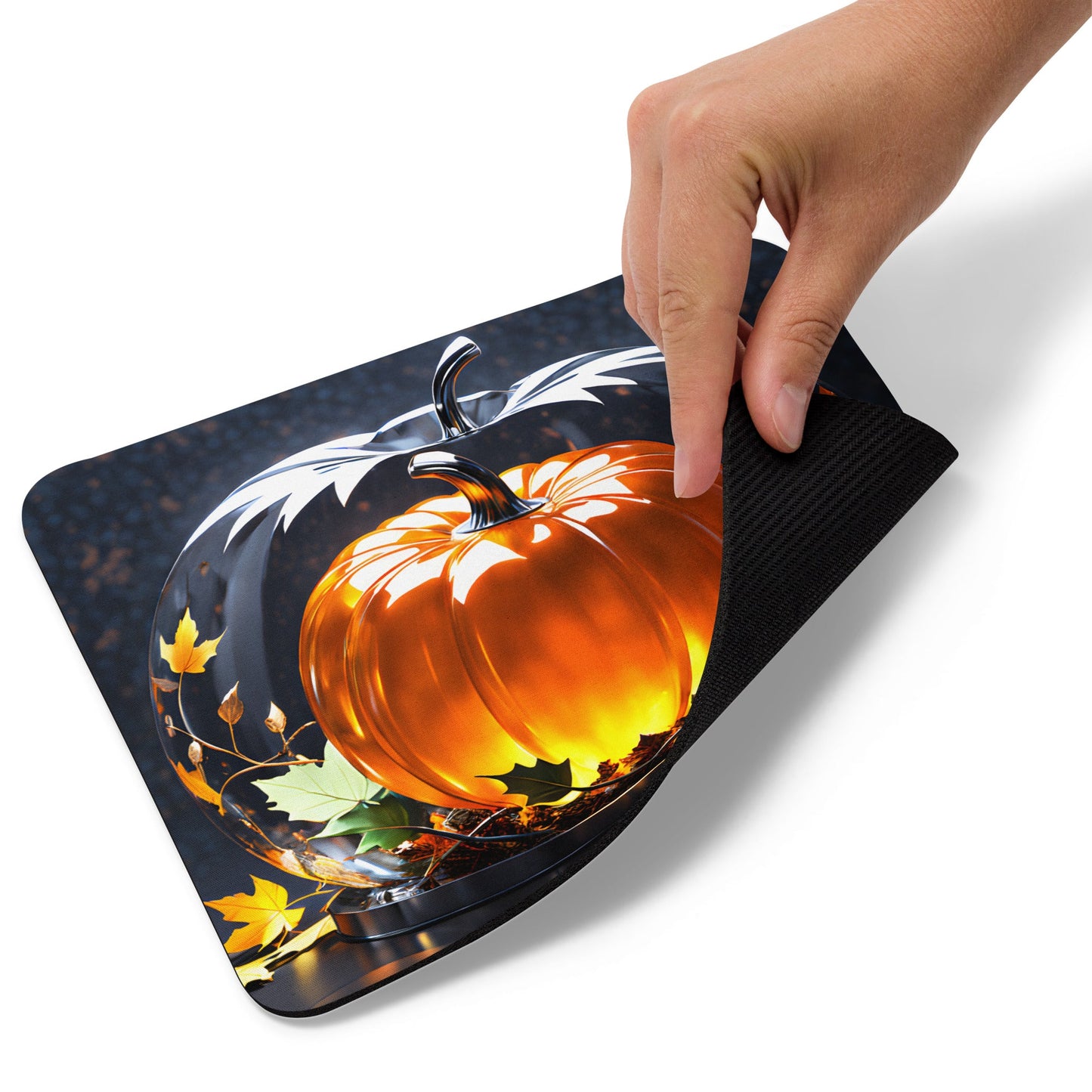 Autumn Pumpkin Mouse Pad - Mouse Pads - Discovery Co.