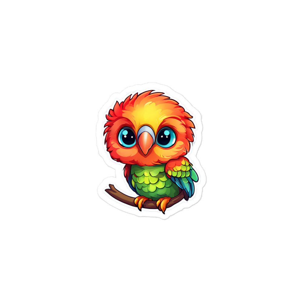 Baby Parrot Bubble - free Stickers - Stickers - Discovery Co.