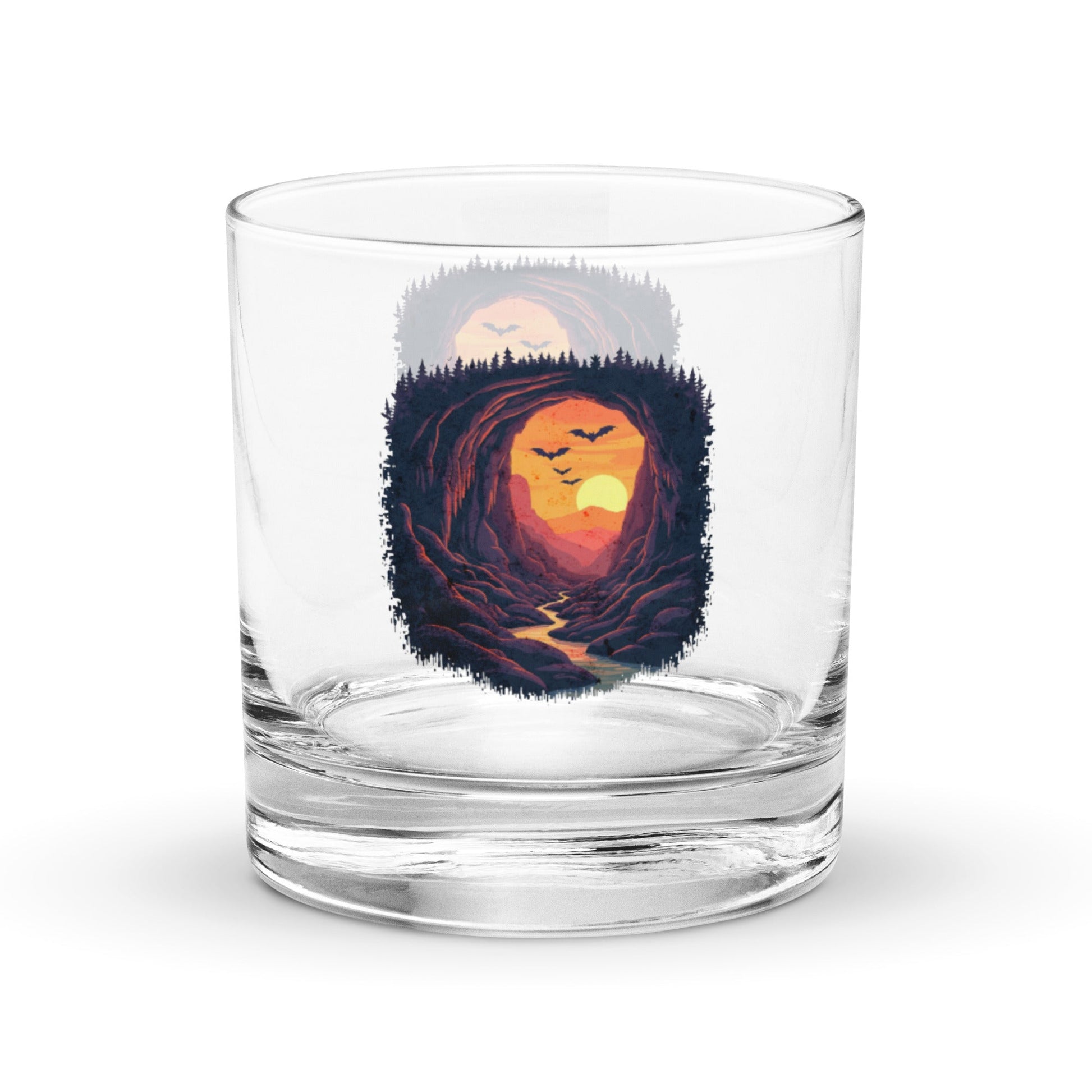 Bat Cave Rocks Glass - Rocks Glass - Discovery Co.