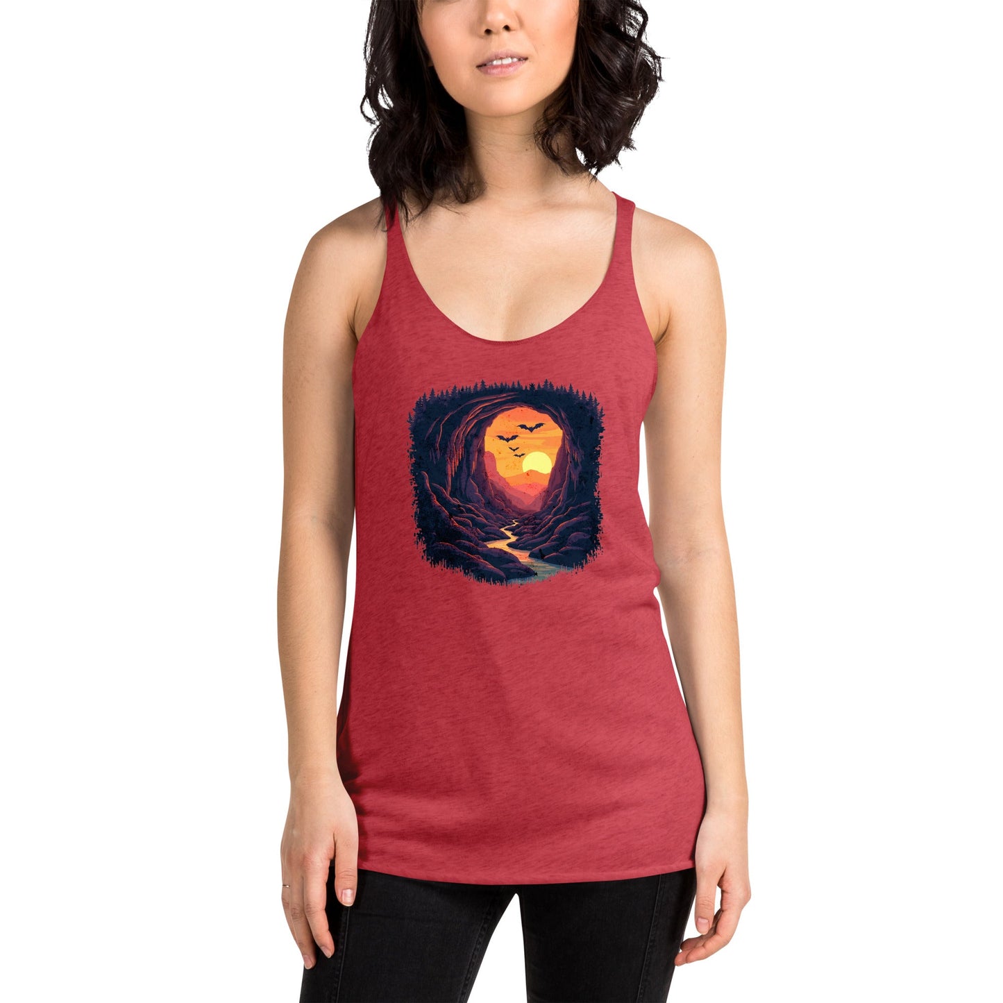 Bat Cave Women's Racerback Tank - Women's Shirts - Discovery Co.