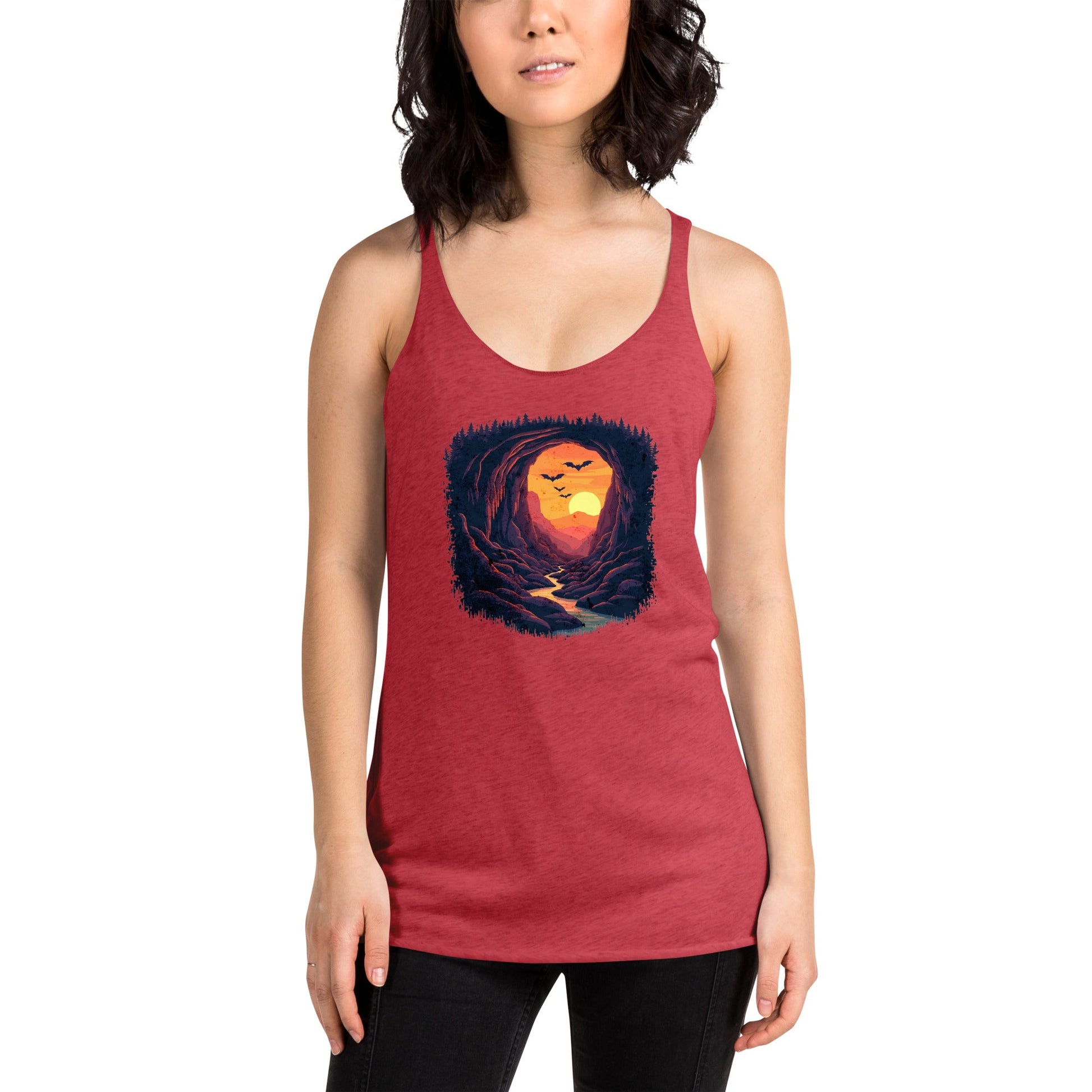 Bat Cave Women's Racerback Tank - Women's Shirts - Discovery Co.