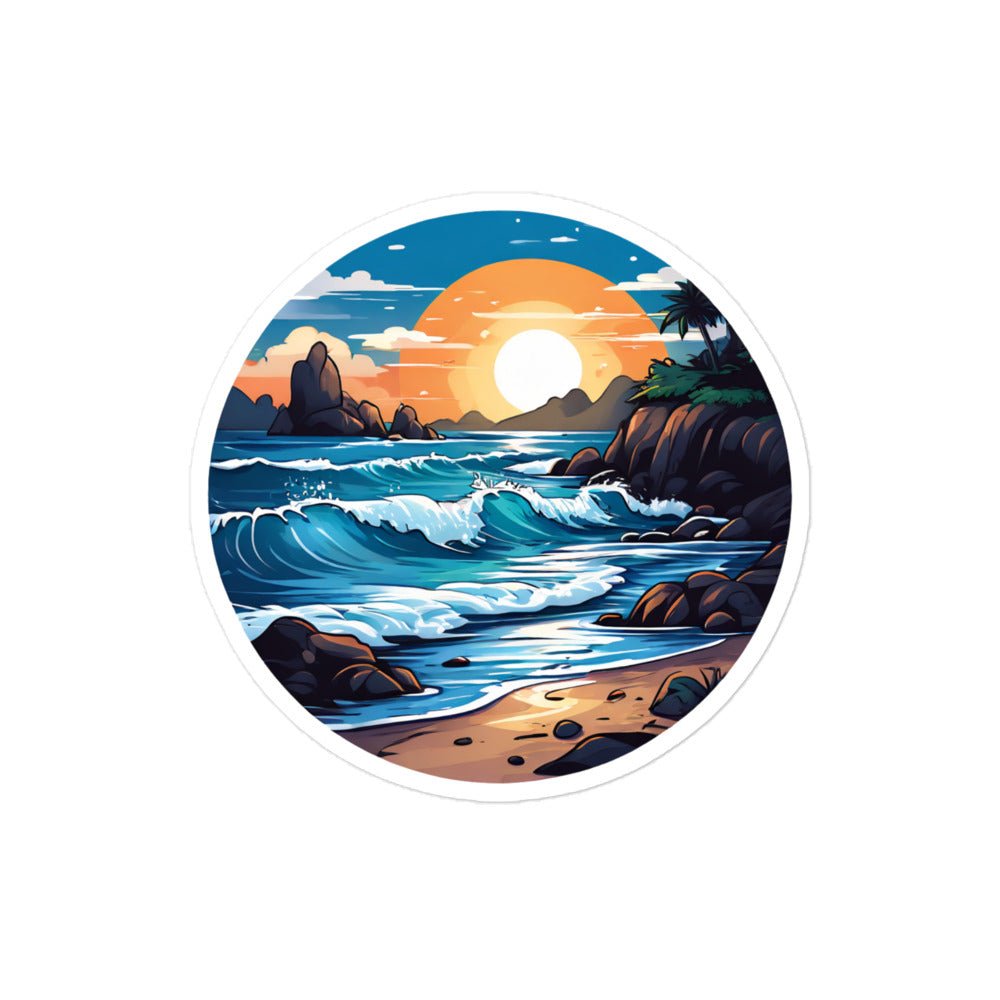 Beach Bubble - free Stickers - Stickers - Discovery Co.