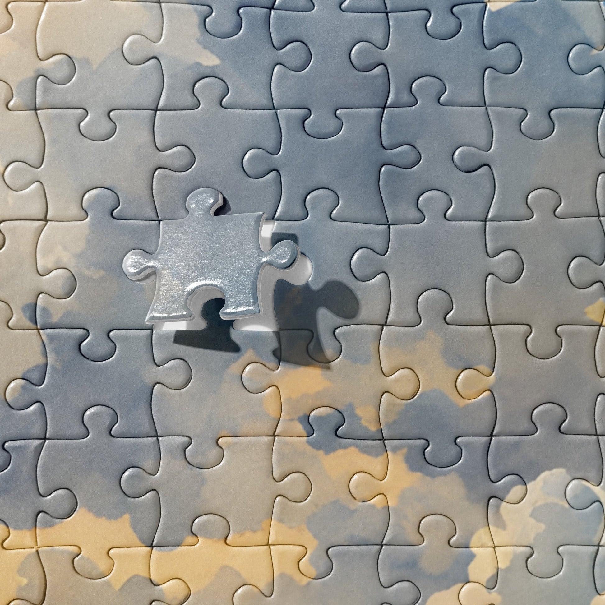 Beach Sunrise Watercolor Jigsaw Puzzle - Puzzle - Discovery Co.