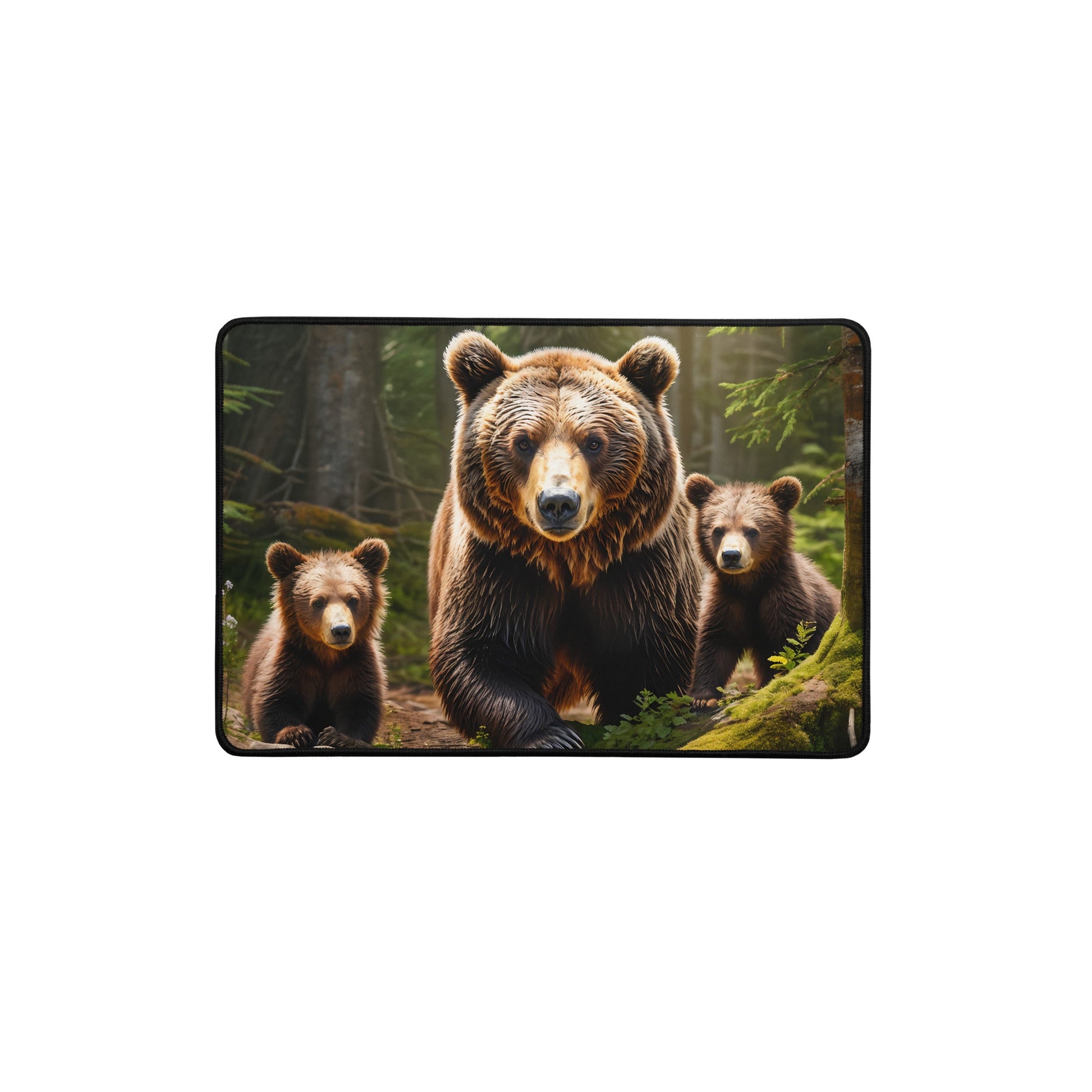 Bear Family Desk Mat - Mouse Pads - Discovery Co.