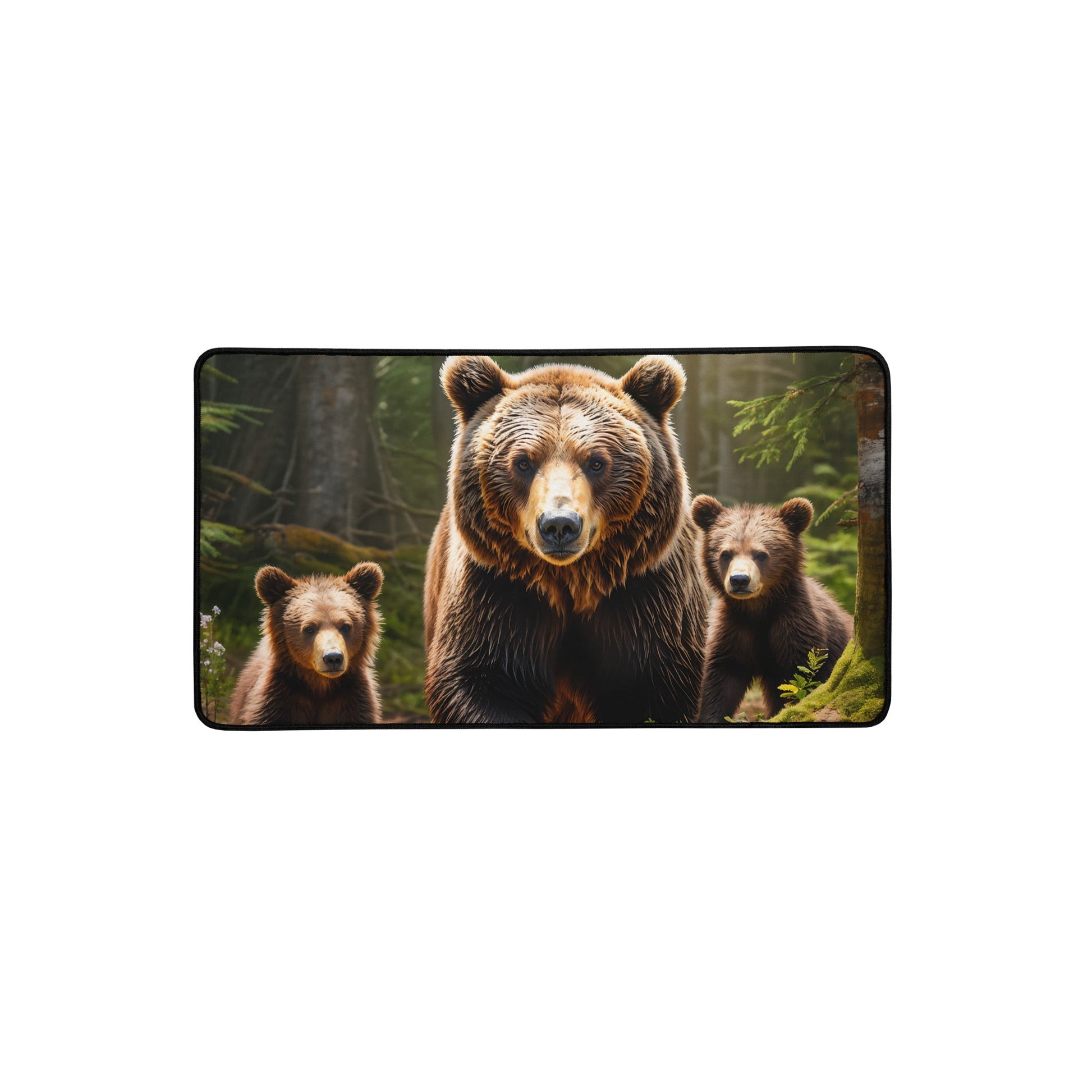 Bear Family Desk Mat - Mouse Pads - Discovery Co.