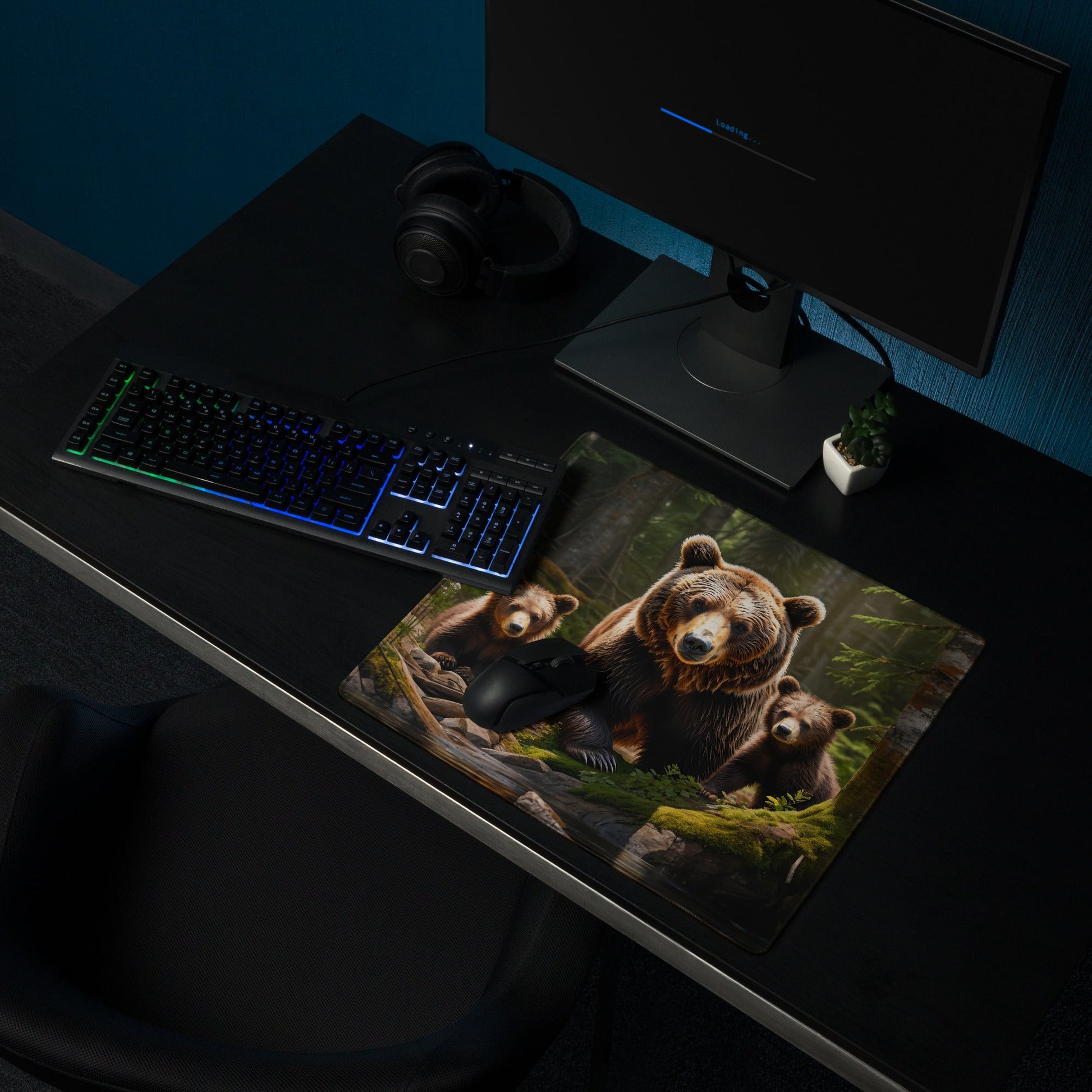 Bear Family Gaming Mouse Pad - Mouse Pads - Discovery Co.