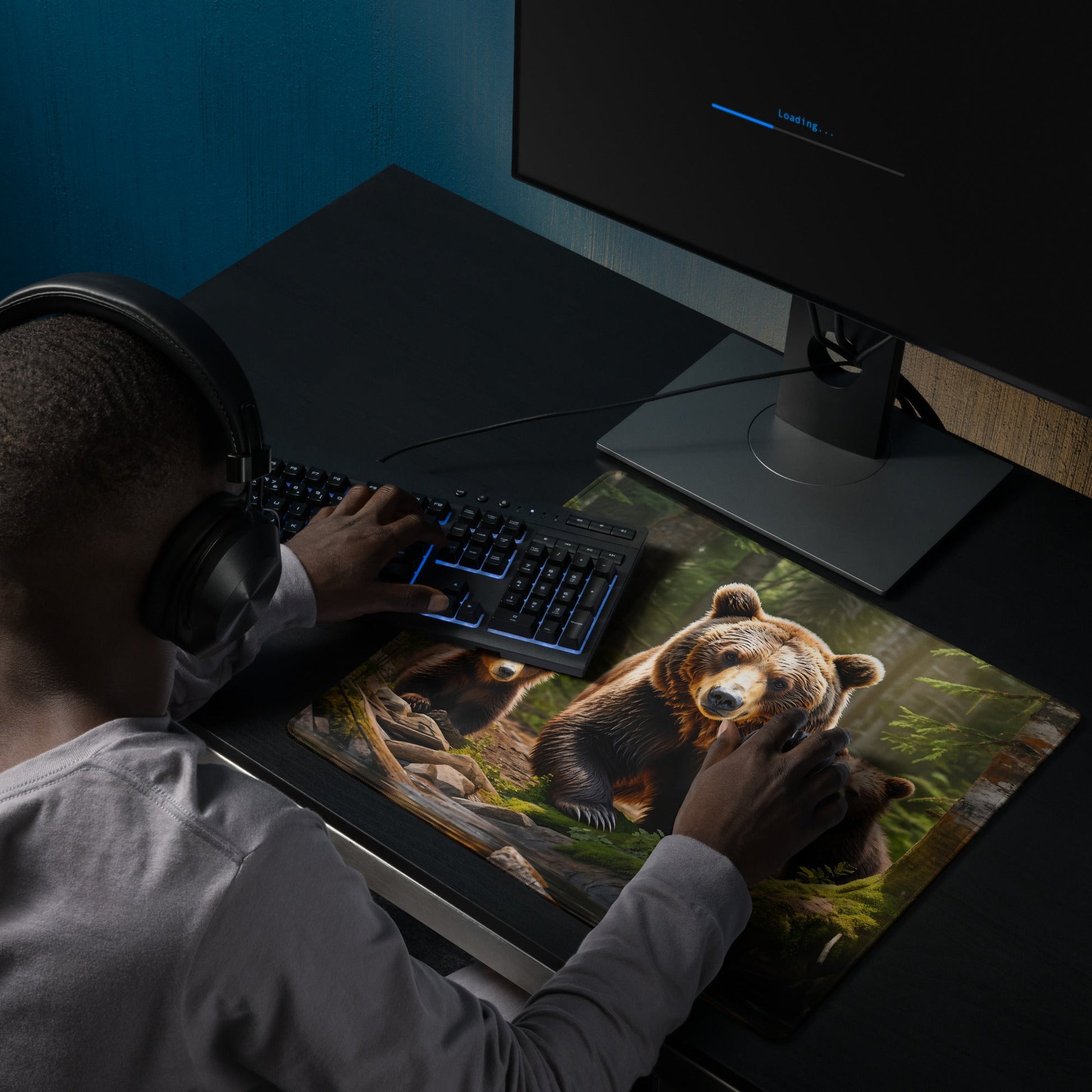 Bear Family Gaming Mouse Pad - Mouse Pads - Discovery Co.