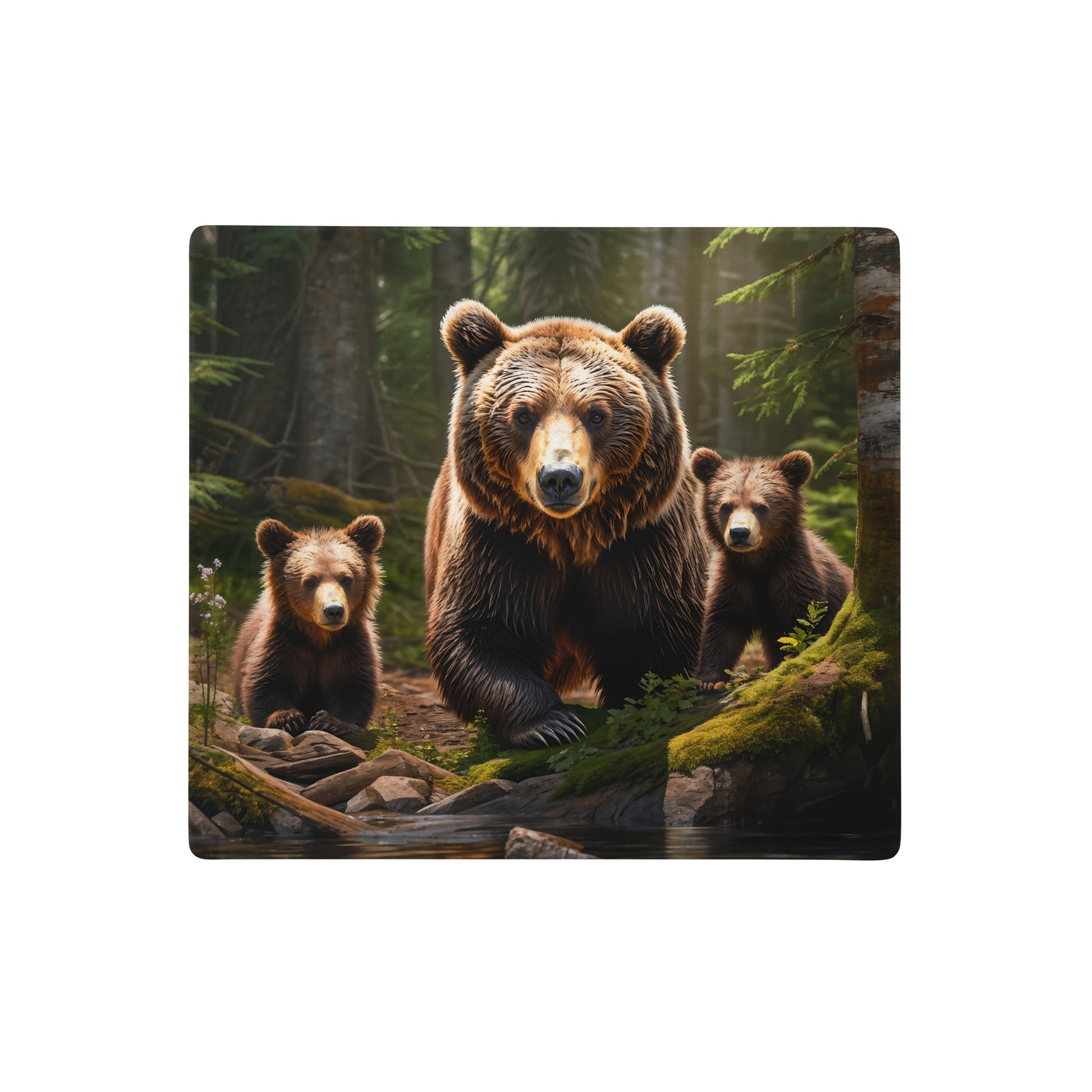 Bear Family Gaming Mouse Pad - Mouse Pads - Discovery Co.