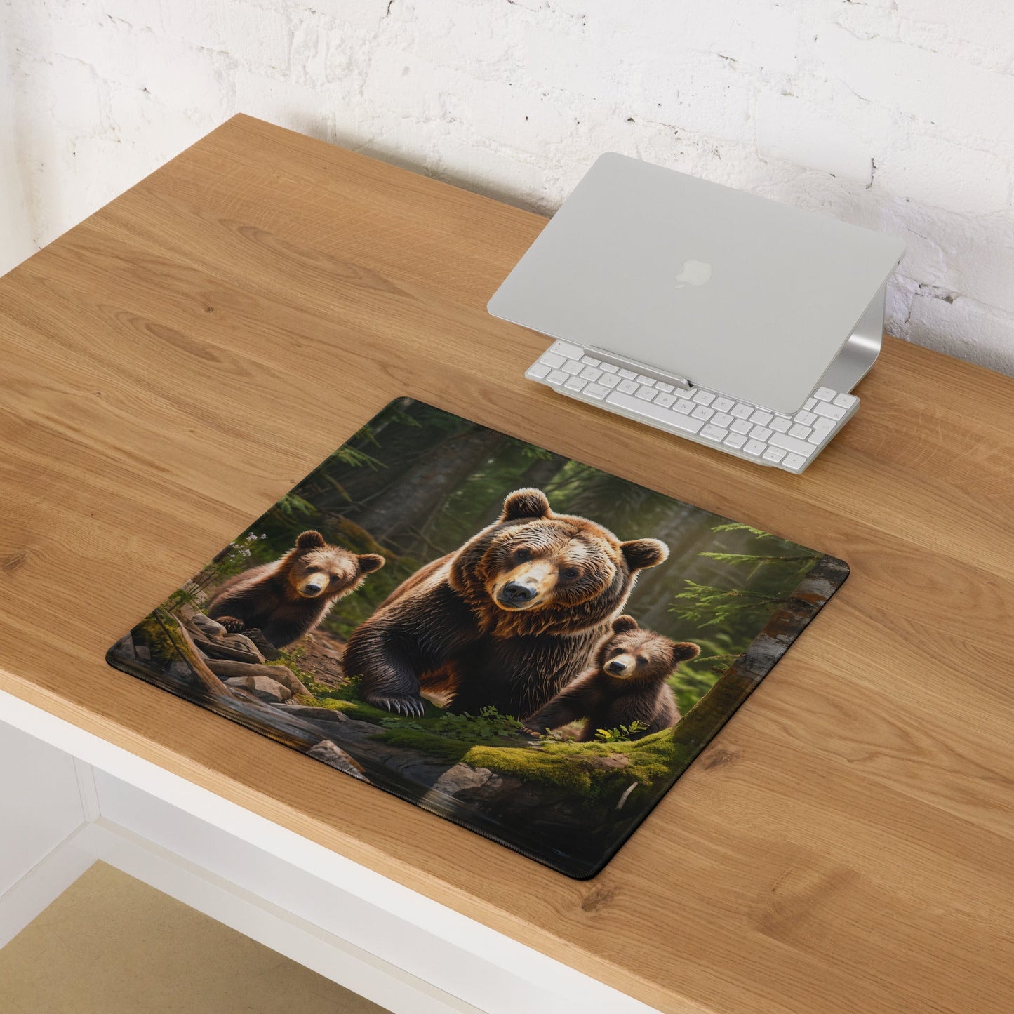 Bear Family Gaming mouse pad - Mouse Pads - Discovery Co.