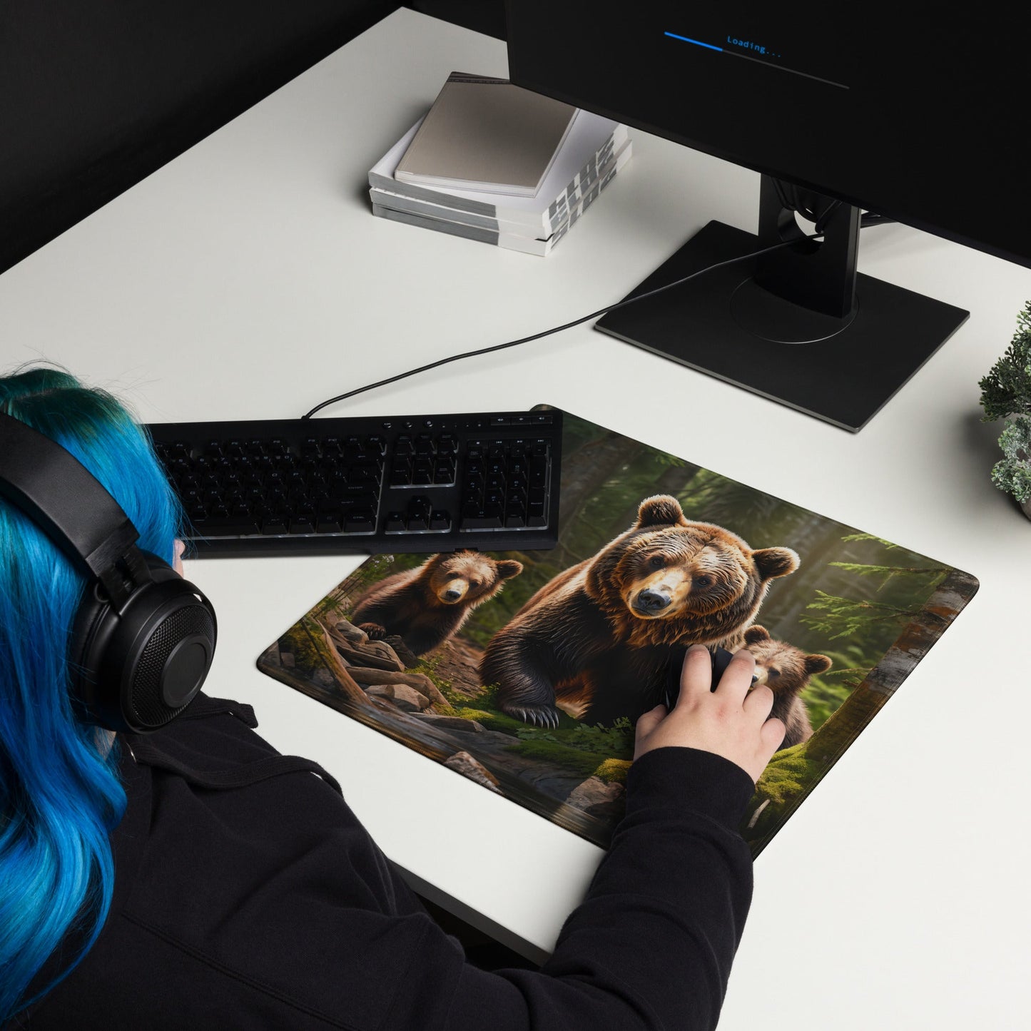 Bear Family Gaming Mouse Pad - Mouse Pads - Discovery Co.