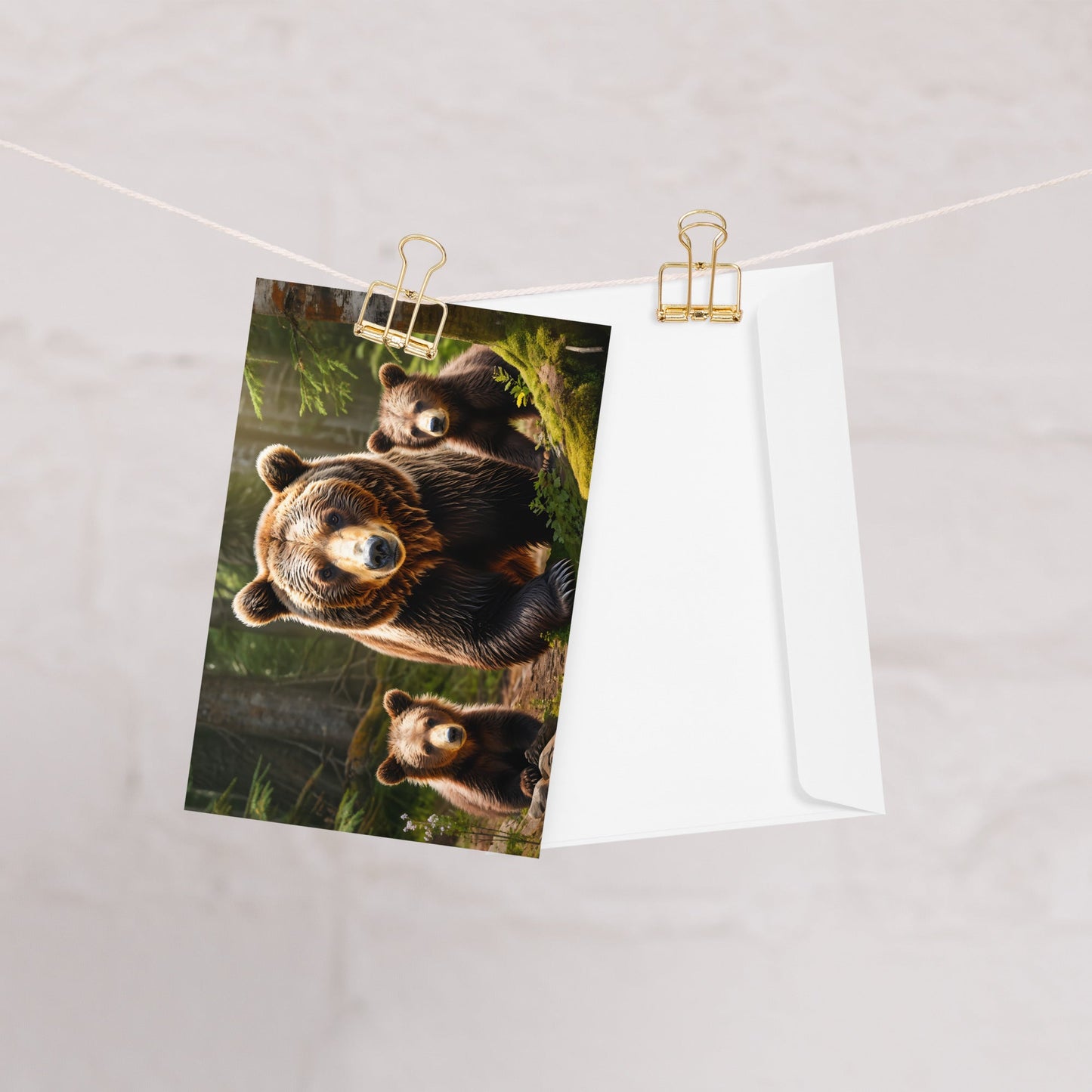 Bear Family Greeting Card - Greeting Card - Discovery Co.