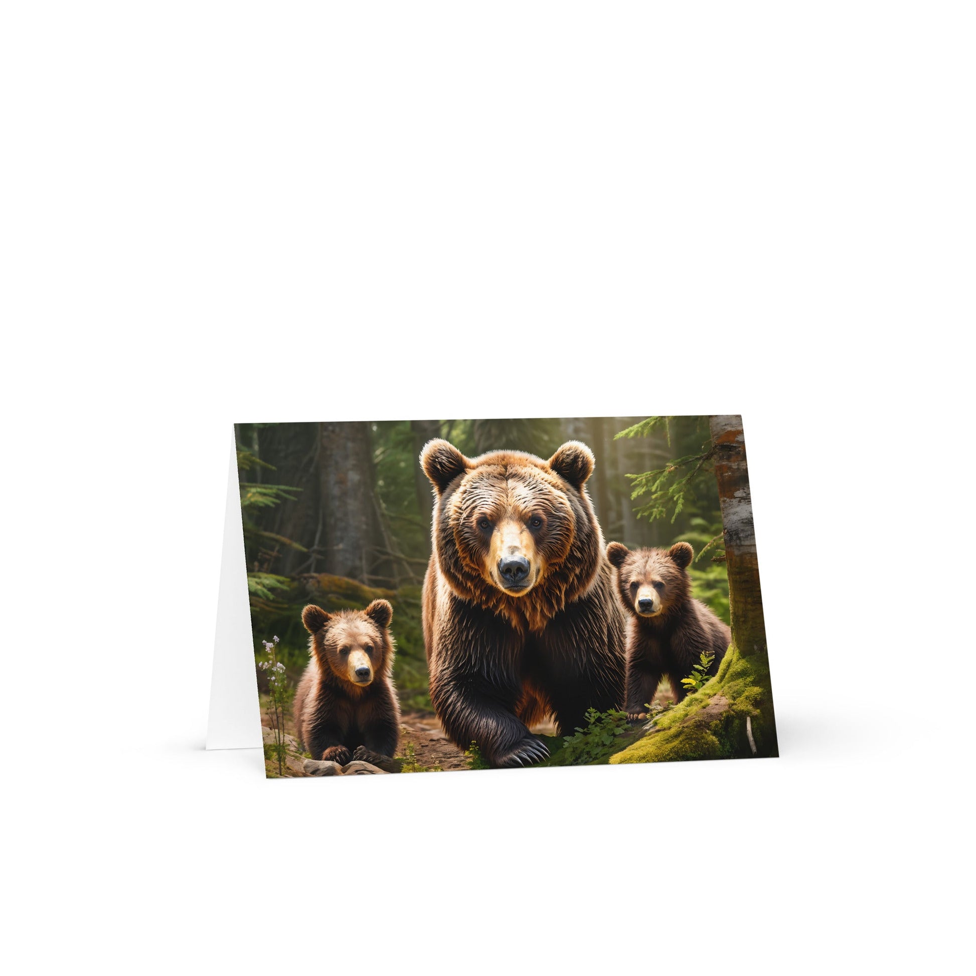 Bear Family Greeting Card - Greeting Card - Discovery Co.