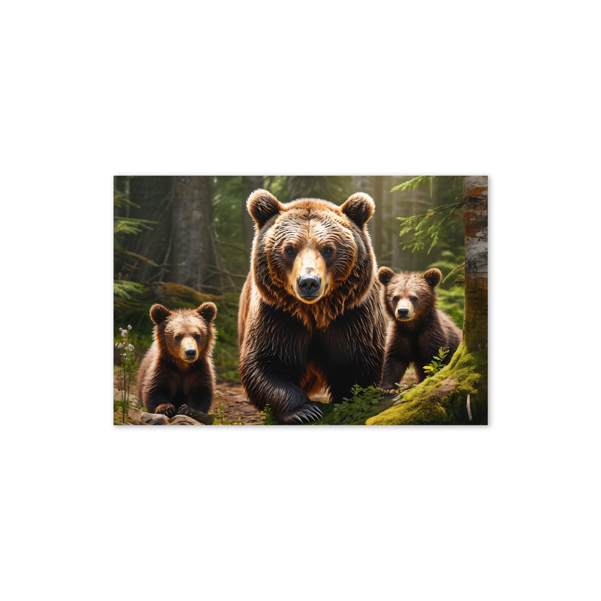 Bear Family Greeting Card - Greeting Card - Discovery Co.