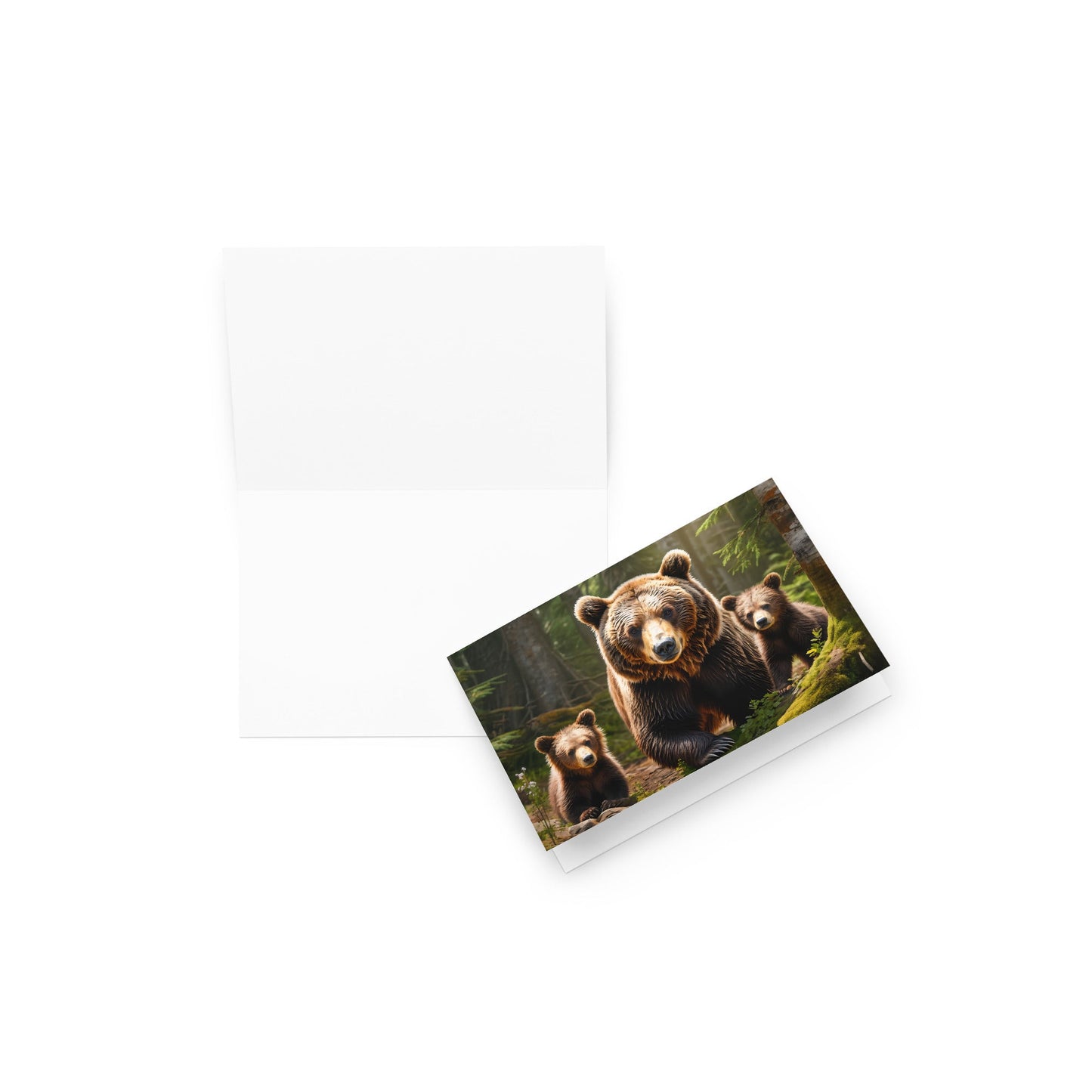 Bear Family Greeting Card - Greeting Card - Discovery Co.