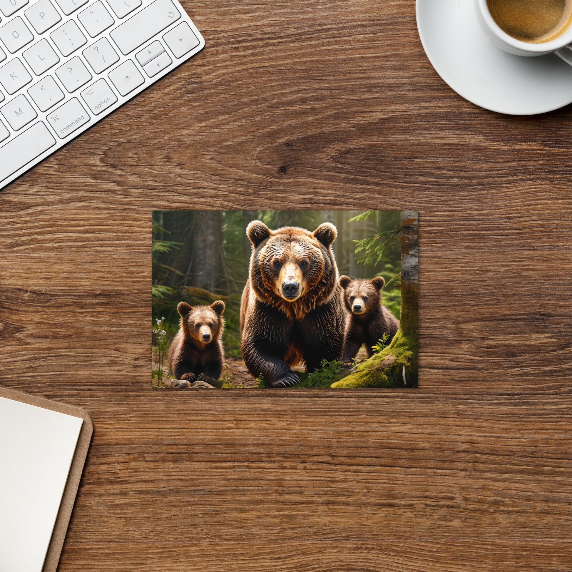 Bear Family Greeting Card - Greeting Card - Discovery Co.