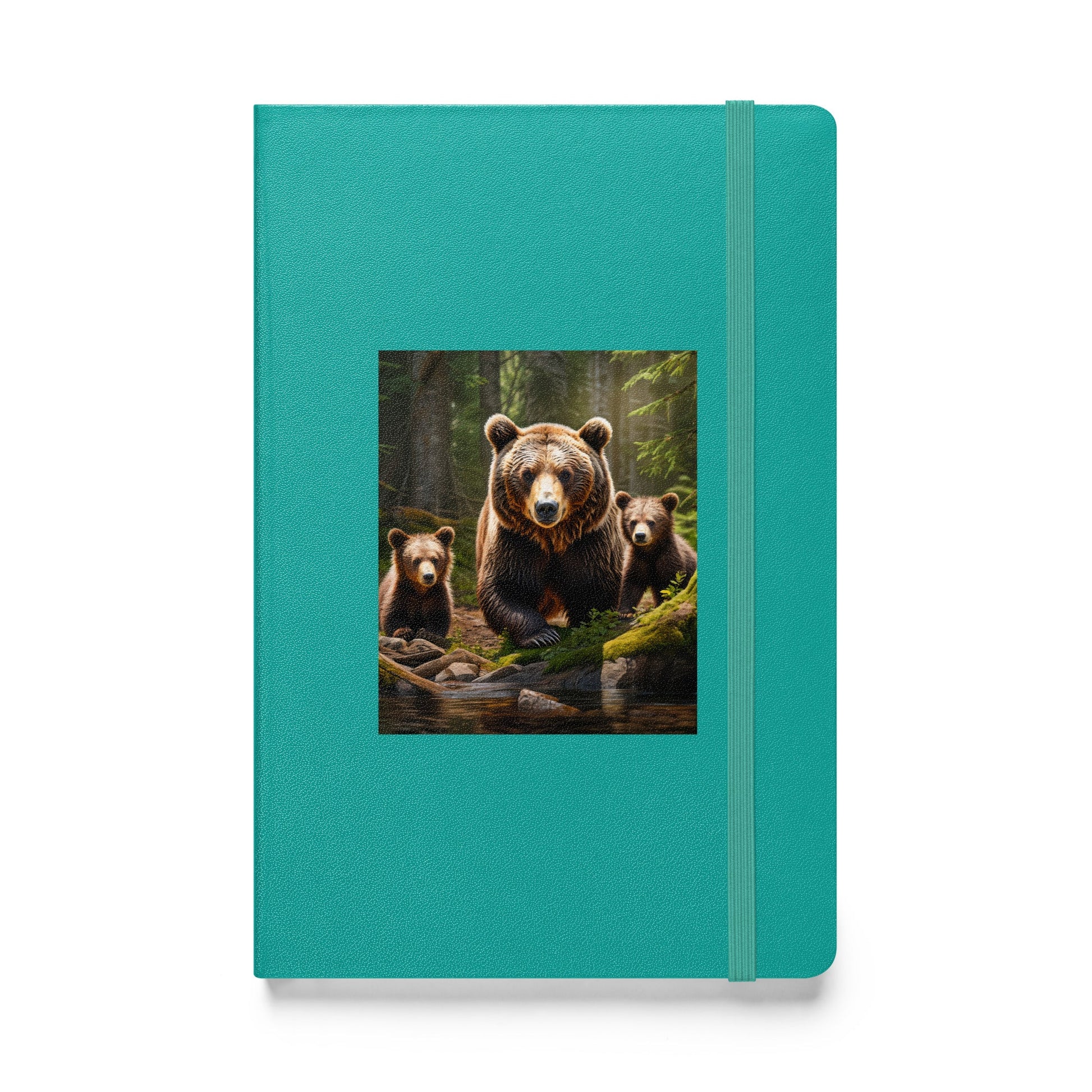 Bear Family Hardcover Bound Notebook - Hardcover Bound Notebooks - Discovery Co.