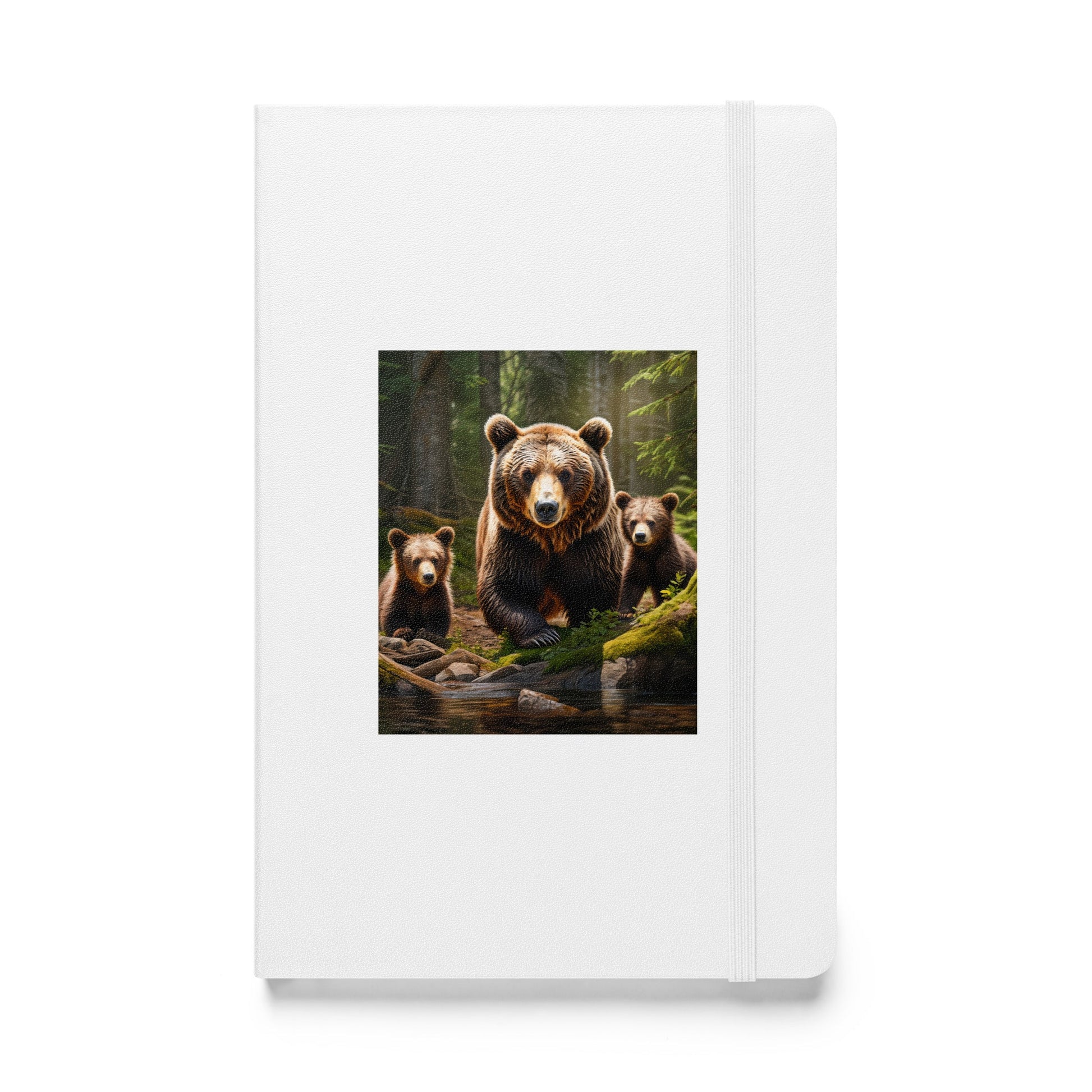 Bear Family Hardcover Bound Notebook - Hardcover Bound Notebooks - Discovery Co.