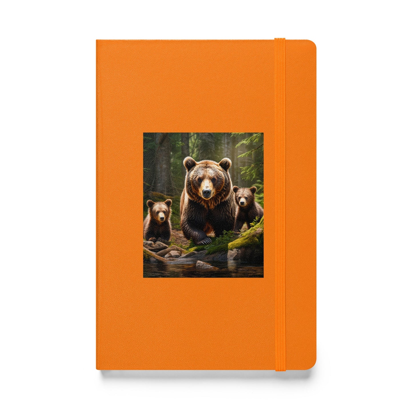 Bear Family Hardcover Bound Notebook - Hardcover Bound Notebooks - Discovery Co.