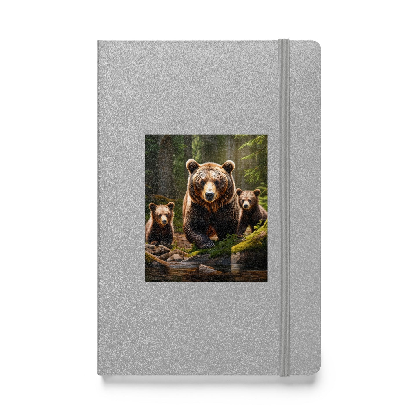 Bear Family Hardcover Bound Notebook - Hardcover Bound Notebooks - Discovery Co.