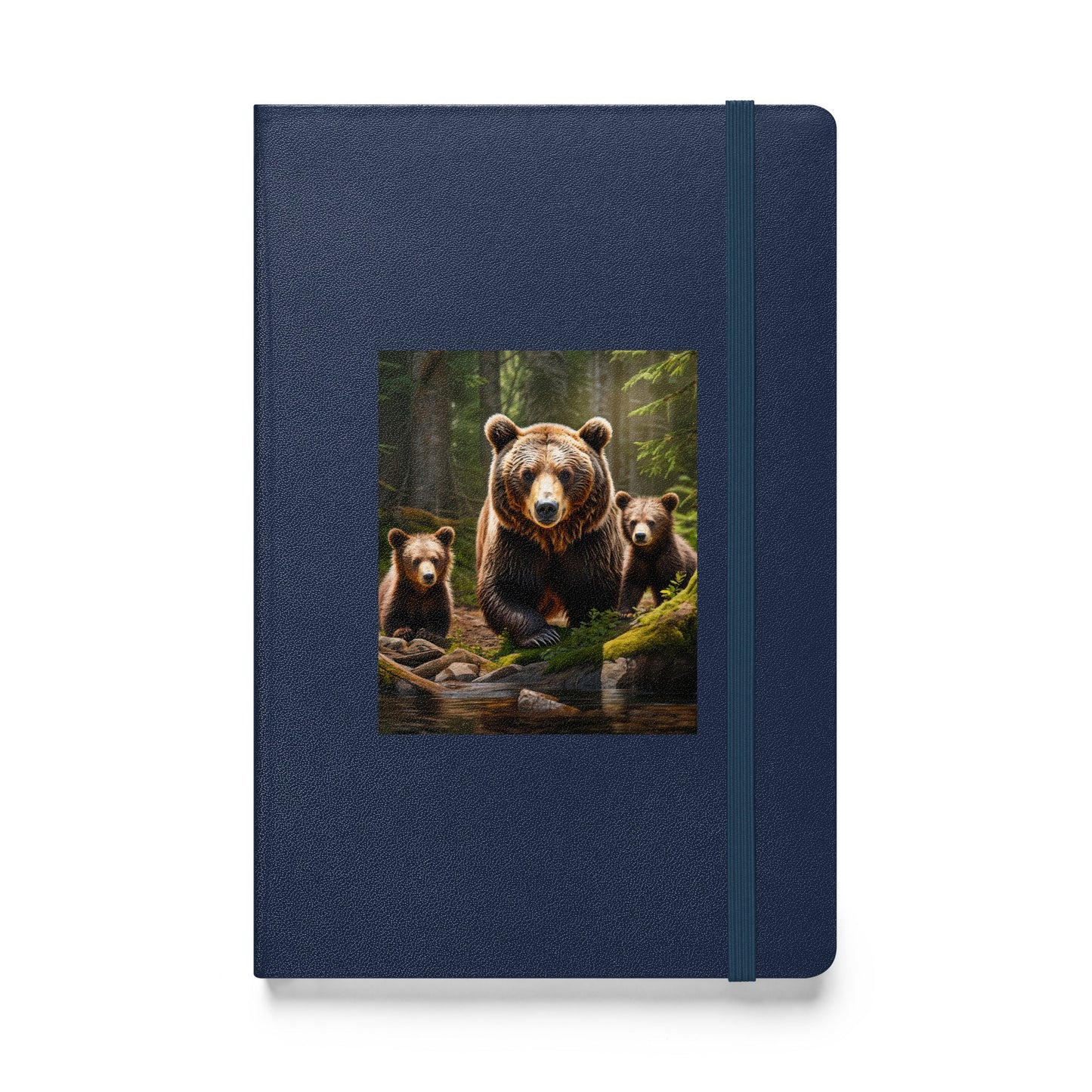 Bear Family Hardcover Bound Notebook - Hardcover Bound Notebooks - Discovery Co.