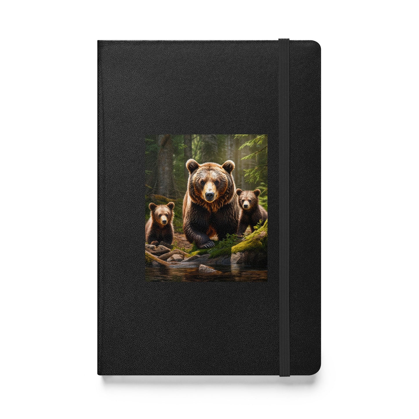 Bear Family Hardcover Bound Notebook - Hardcover Bound Notebooks - Discovery Co.