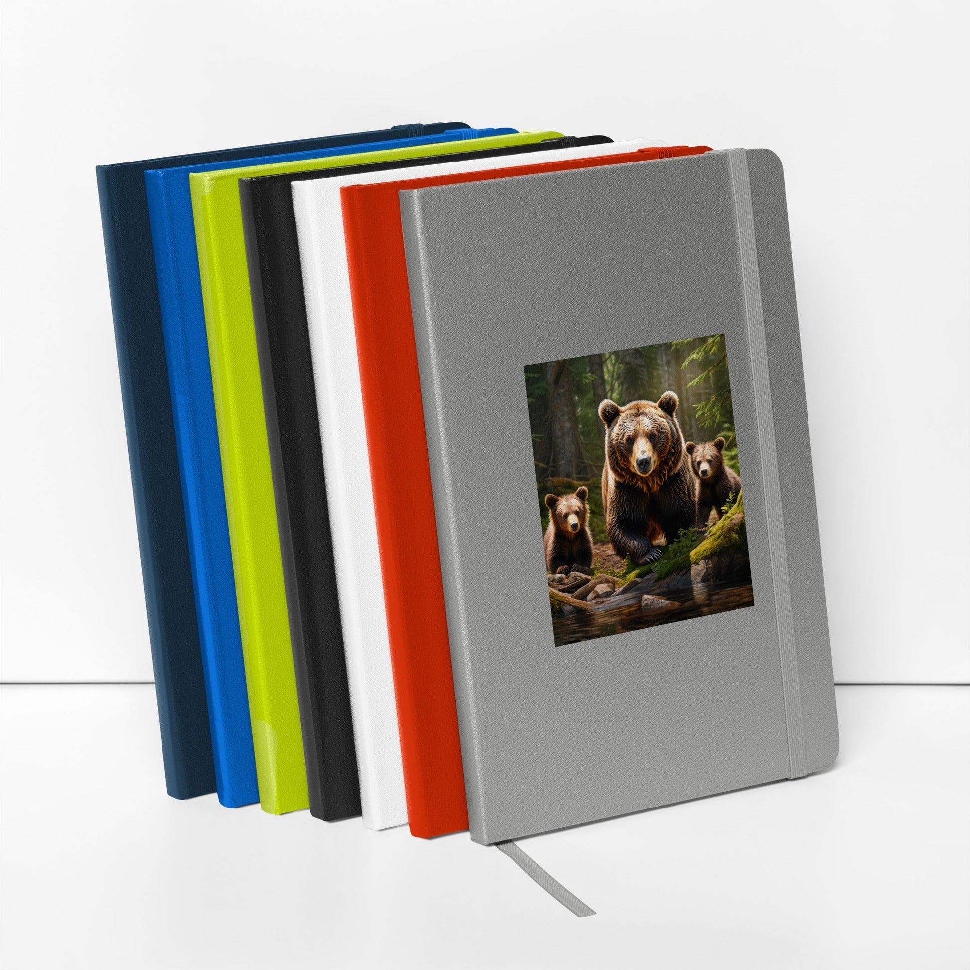 Bear Family Hardcover Bound Notebook - Hardcover Bound Notebooks - Discovery Co.