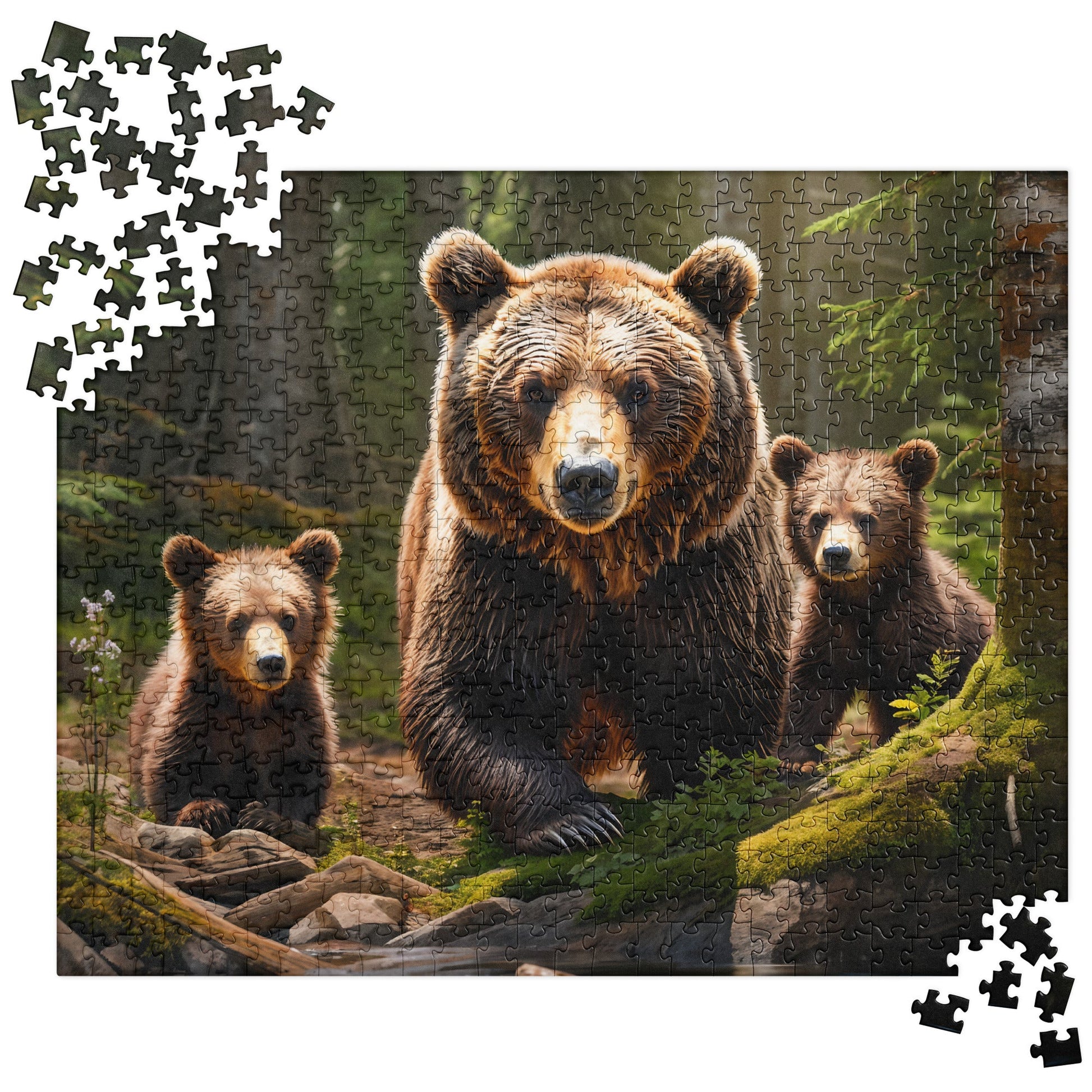 Bear Family Jigsaw Puzzle - Puzzle - Discovery Co.