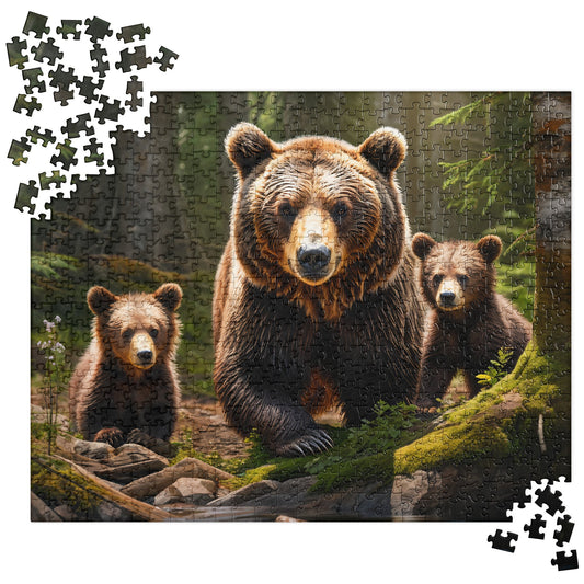Bear Family Jigsaw Puzzle - Puzzle - Discovery Co.
