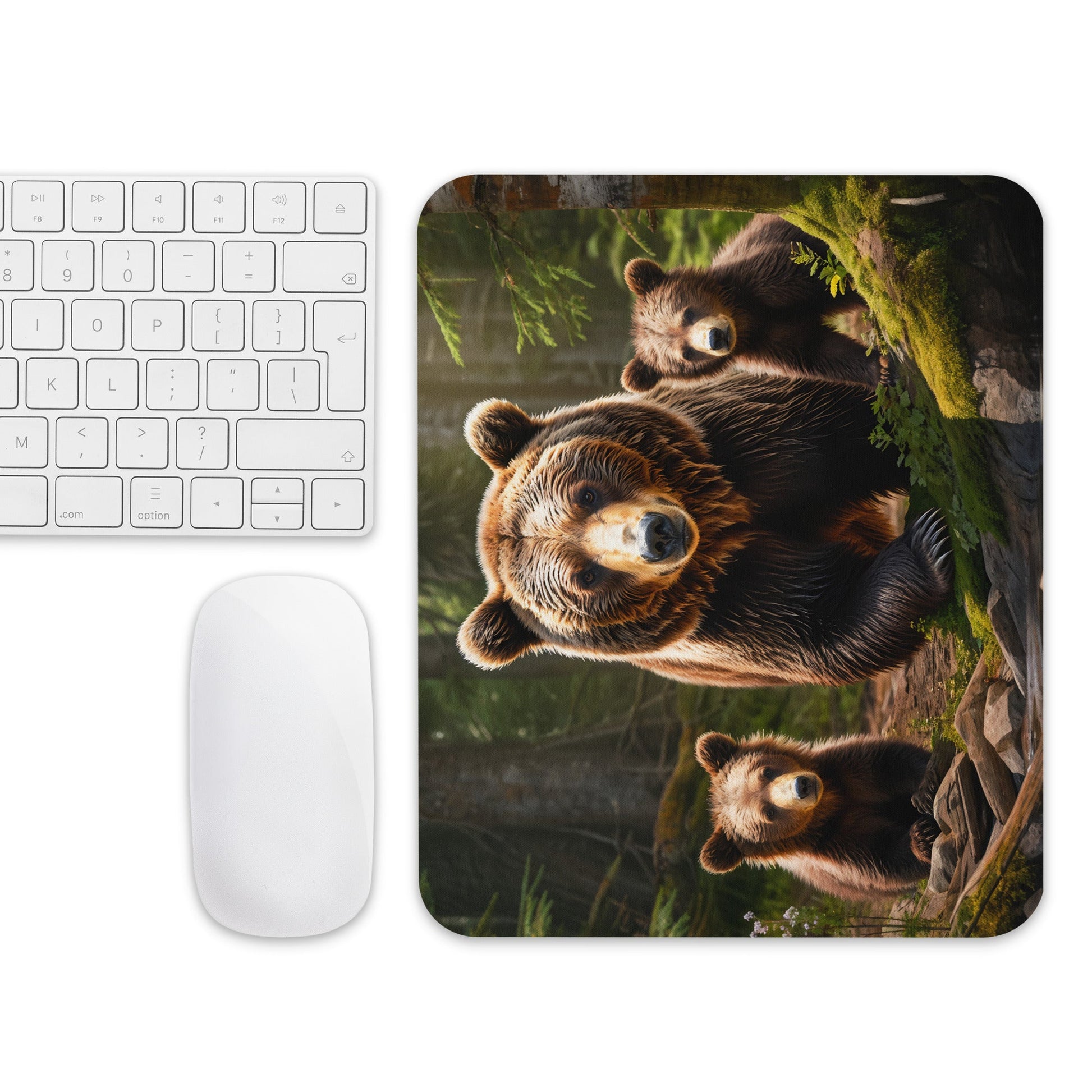 Bear Family Mouse pad - Mouse Pads - Discovery Co.