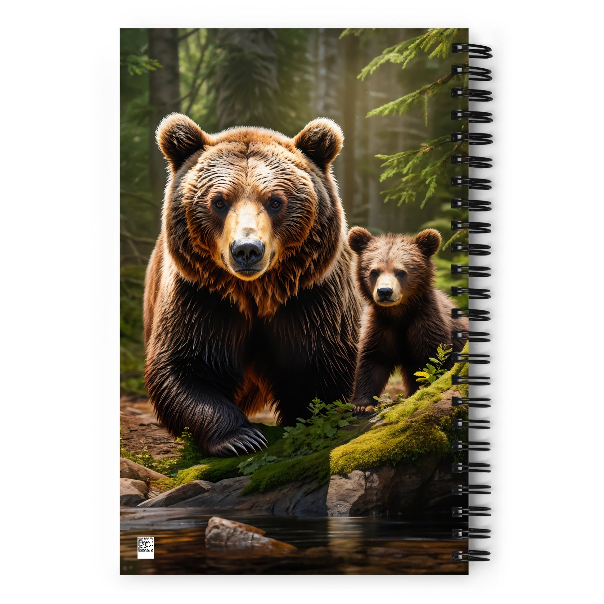 Bear Family Spiral Notebook - Spiral Notebooks - Discovery Co.