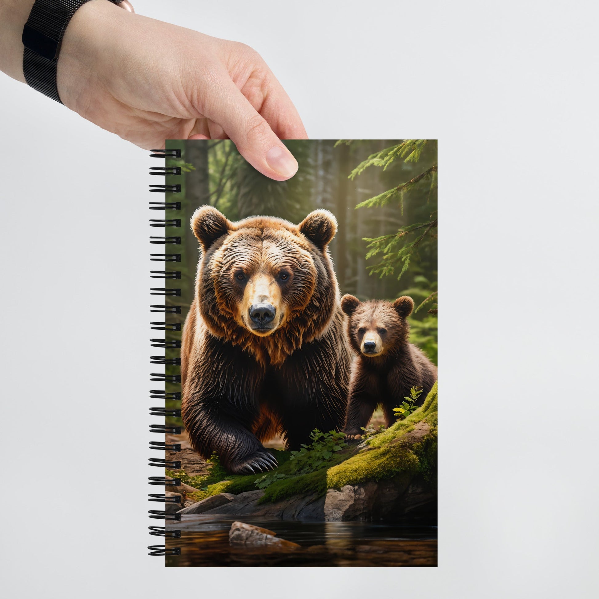 Bear Family Spiral Notebook - Spiral Notebooks - Discovery Co.