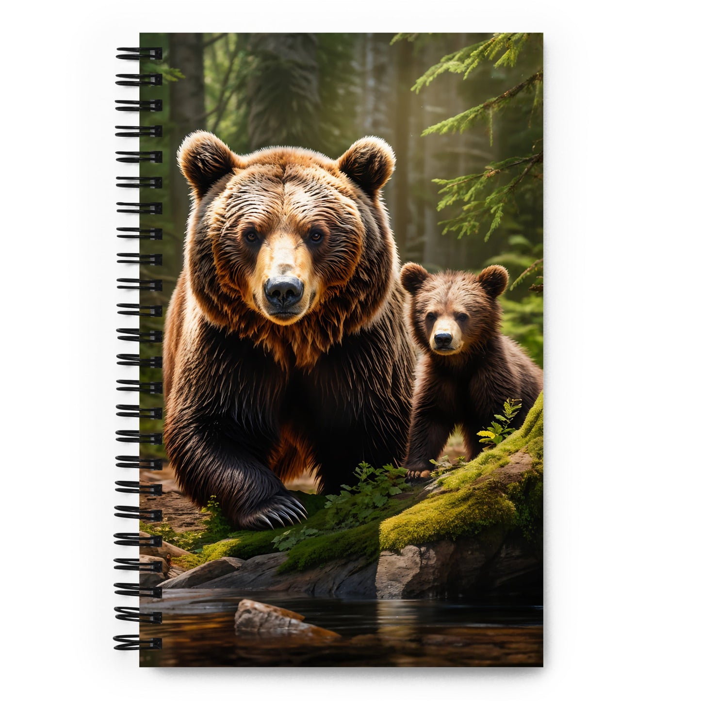 Bear Family Spiral Notebook - Spiral Notebooks - Discovery Co.