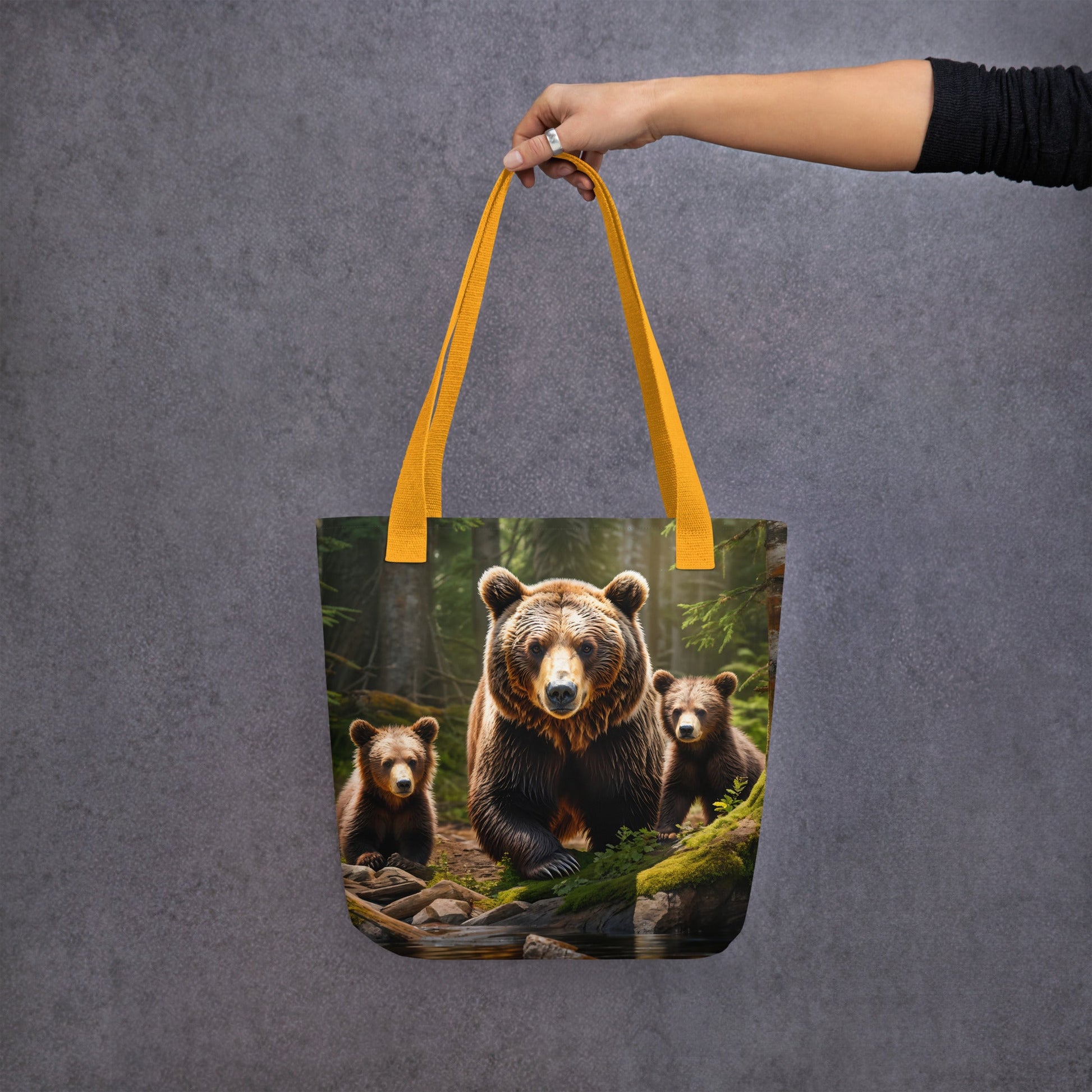 Bear Family Tote Bag - Tote Bags - Discovery Co.