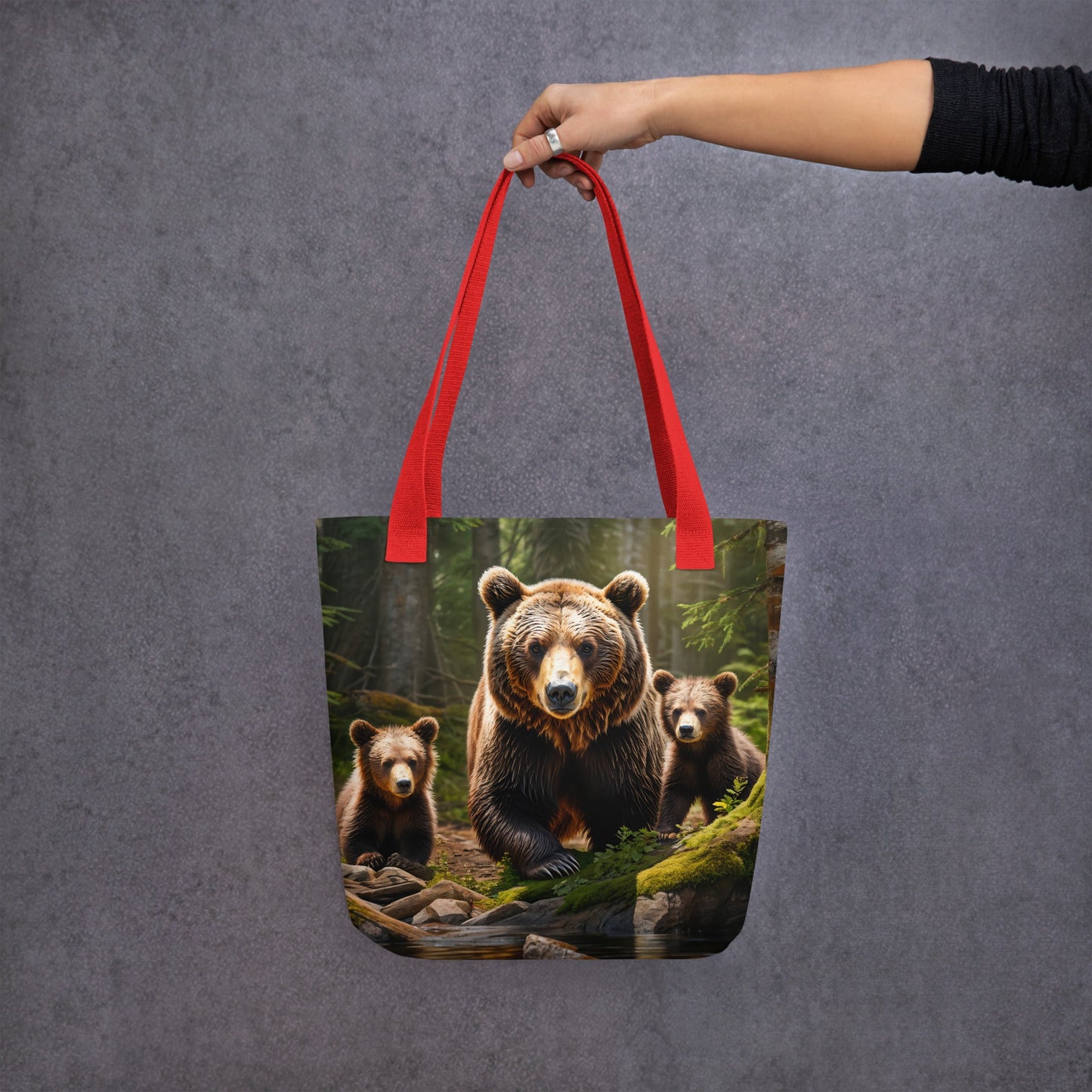 Bear Family Tote Bag - Tote Bags - Discovery Co.