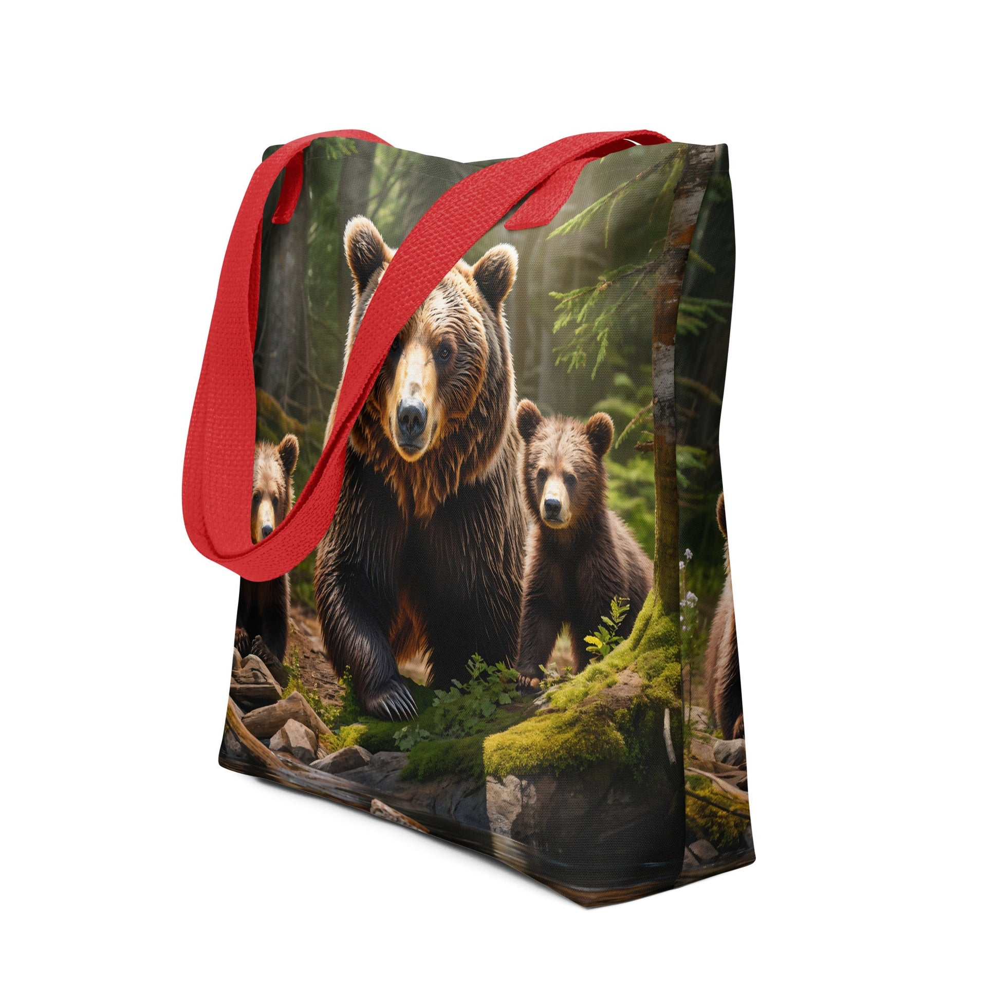 Bear Family Tote Bag - Tote Bags - Discovery Co.